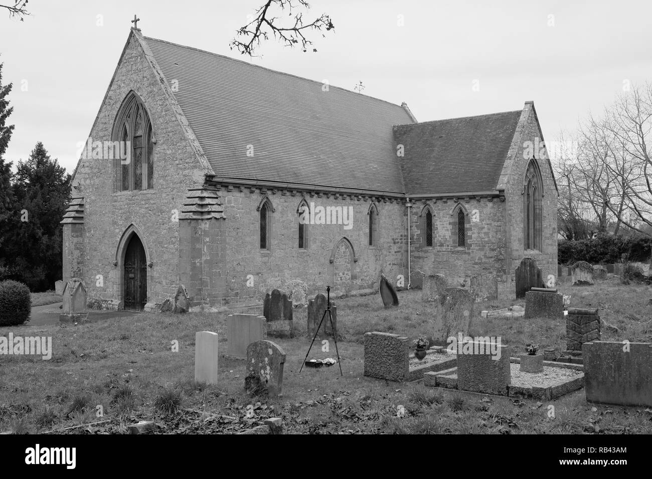 Acton Burnell Château, Shropshire. Le grès vestige d'une maison forte. Banque D'Images