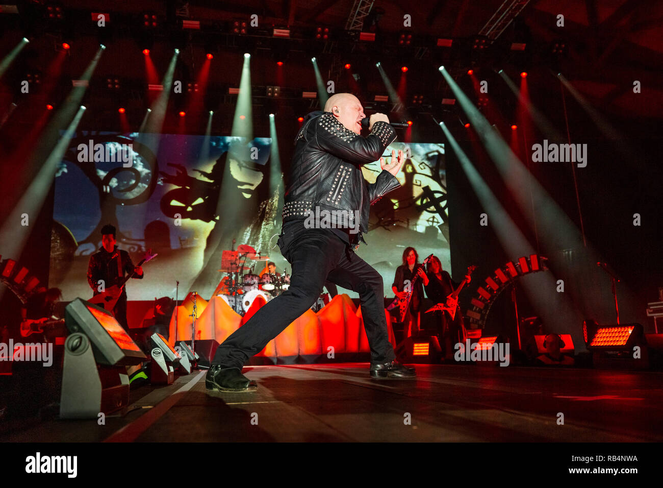 Helloween en concert à La Sala Tejo à Lisbonne, Portugal avec : Michael Kiske Où : Lisboa, Portugal Quand : 06 Déc 2018 Crédit : Rui M Leal/WENN.com Banque D'Images