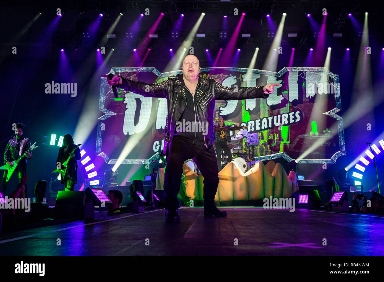 Helloween en concert à La Sala Tejo à Lisbonne, Portugal avec : Michael Kiske Où : Lisboa, Portugal Quand : 06 Déc 2018 Crédit : Rui M Leal/WENN.com Banque D'Images