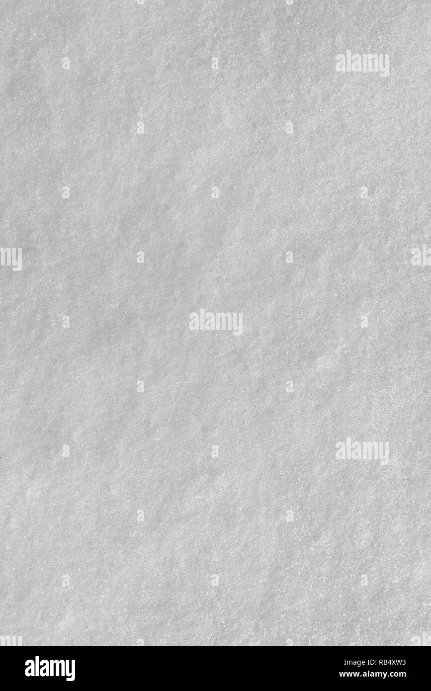 La texture de la neige blanc comme arrière-plan. Banque D'Images