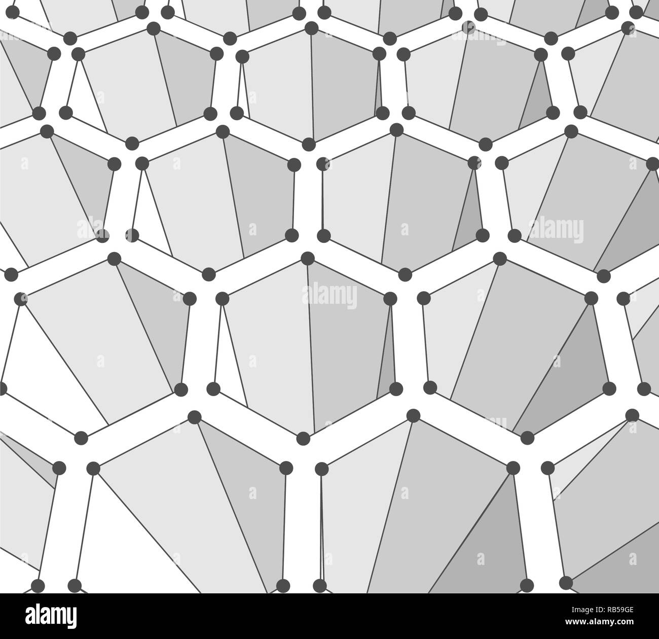 Abstract background honeycomb Illustration de Vecteur