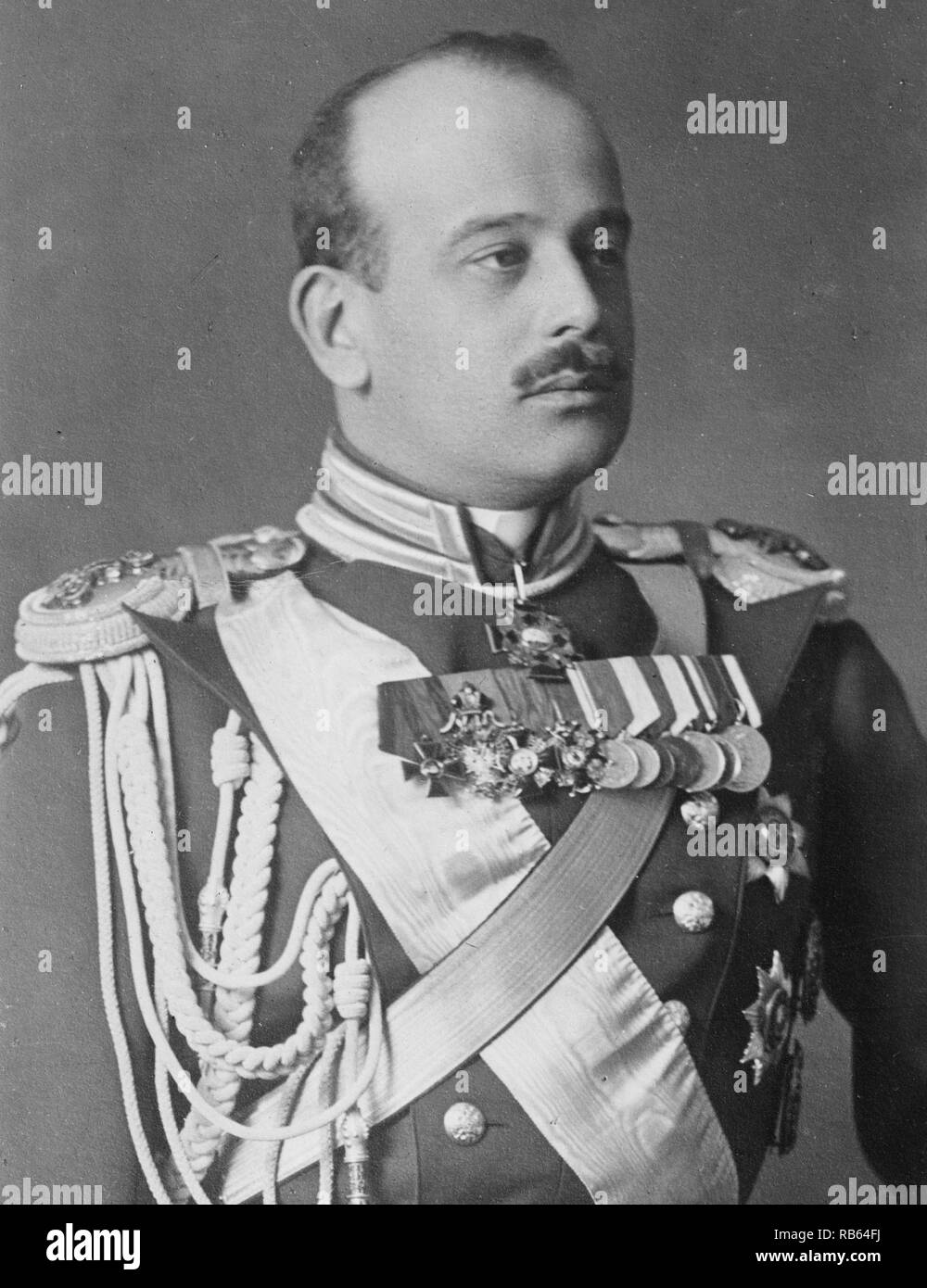 Grand-duc Boris Vladimirovitch de Russie 1877 - 1943;fils du Grand-duc Vladimir Alexandrovitch de Russie, un petit-fils du Tsar Alexandre II de Russie et le cousin du tsar Nicolas II. Banque D'Images