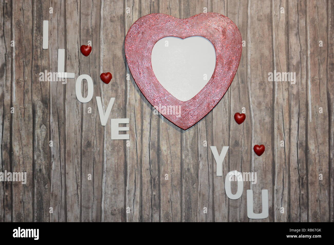 Liebe, Amour, Glitter, Valentinstag Banque D'Images