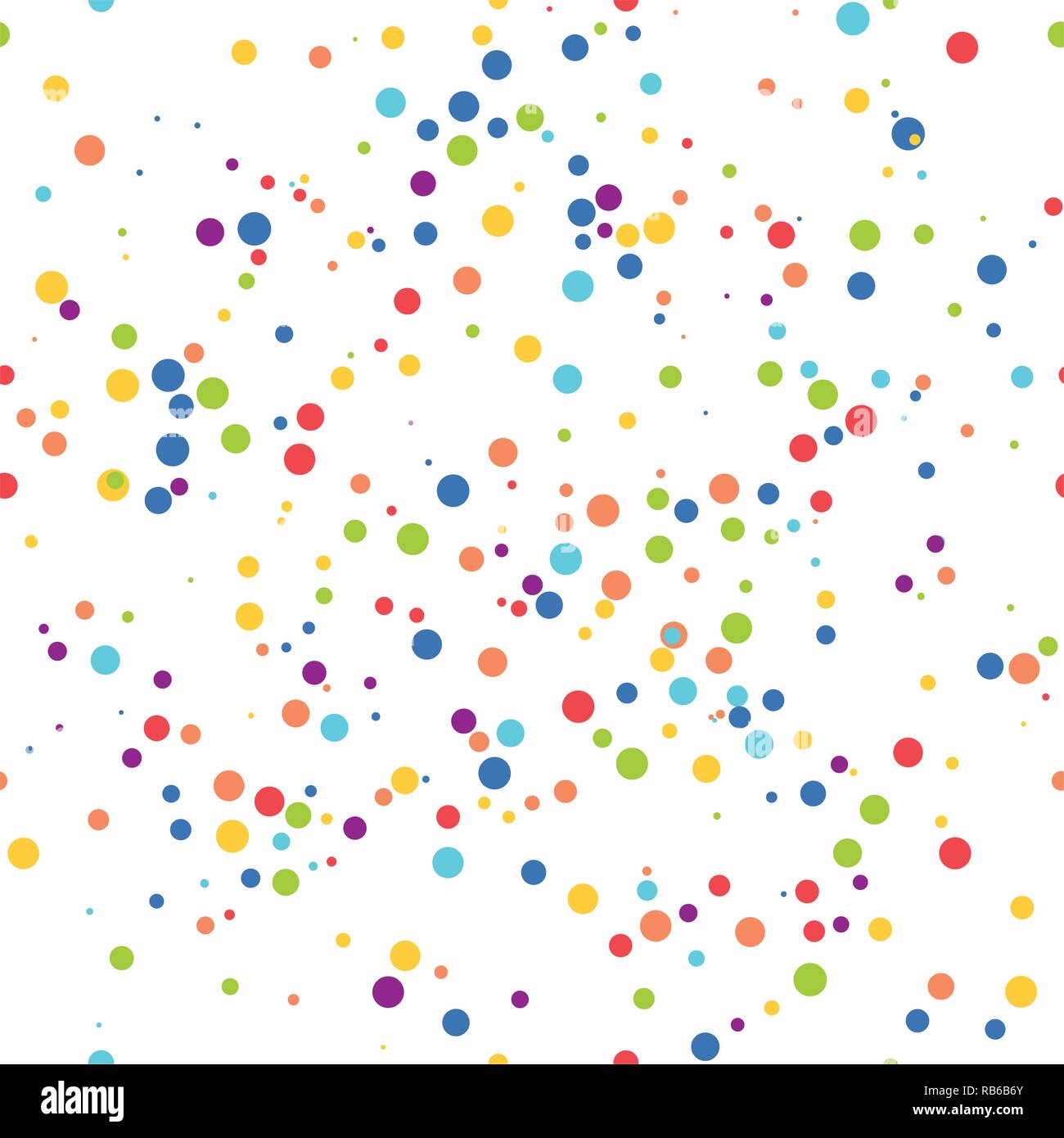 Seamless vector background pattern avec points. seamless texture de fond coloré design asymétrique. Illustration de Vecteur