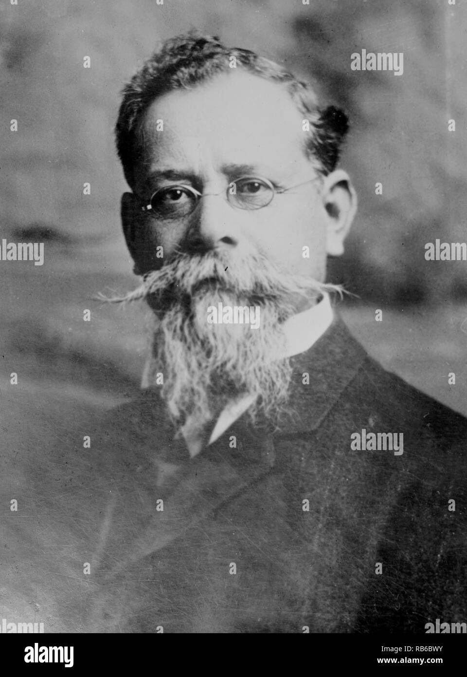 Venustiano Carranza de la Garza (1859-1920), un chef de la révolution mexicaine qui est devenu 37e président du Mexique en 1914. Banque D'Images
