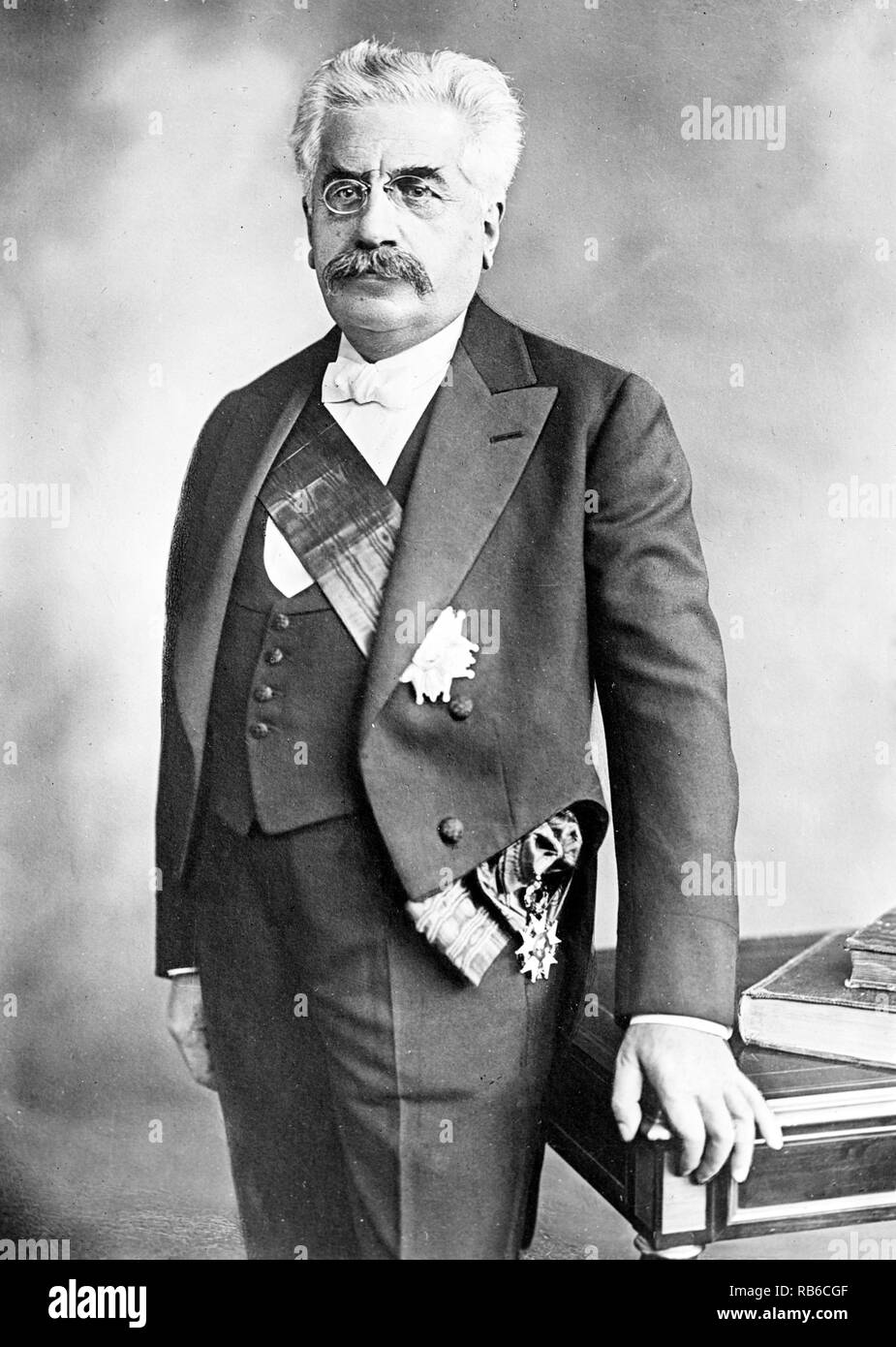 Alexandre Millerand (1859 - 1943) homme politique français, Premier Ministre de la France Banque D'Images