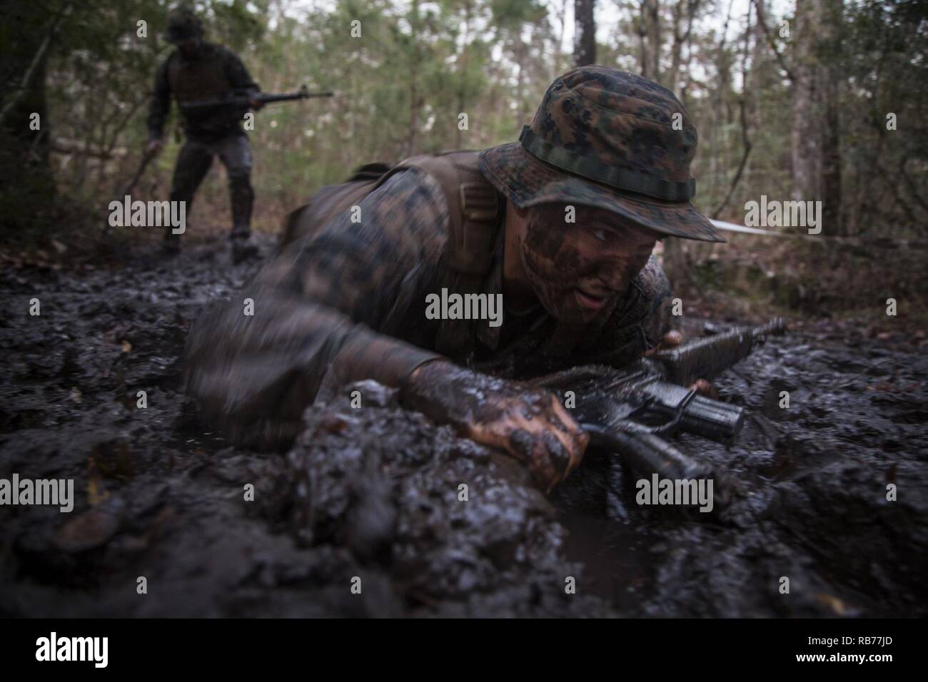 Marine corps combat service support schoolss Banque de photographies et
