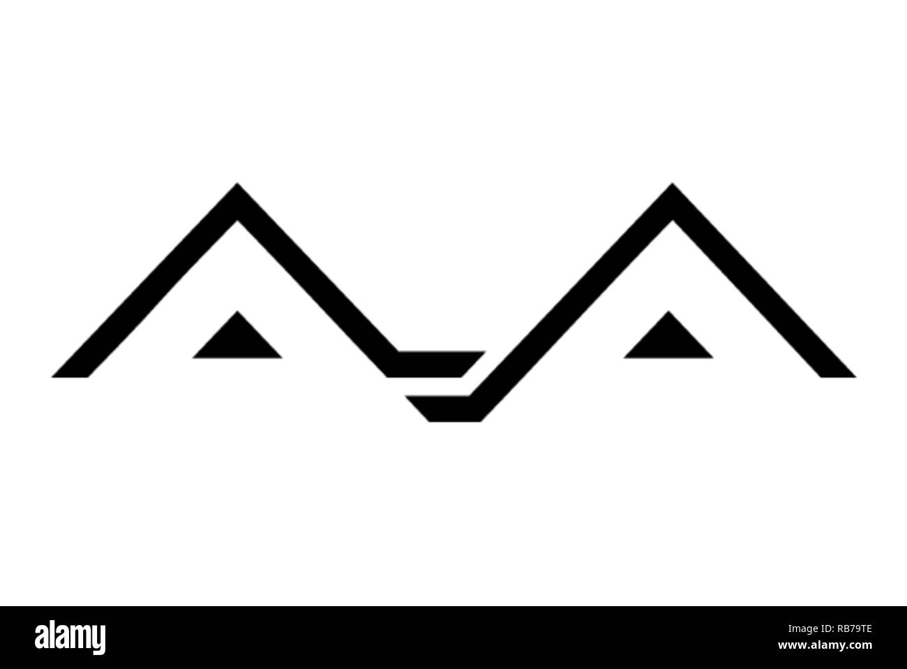 Retour à l'accueil conception de logo isolé sur fond blanc, vector illustration Illustration de Vecteur