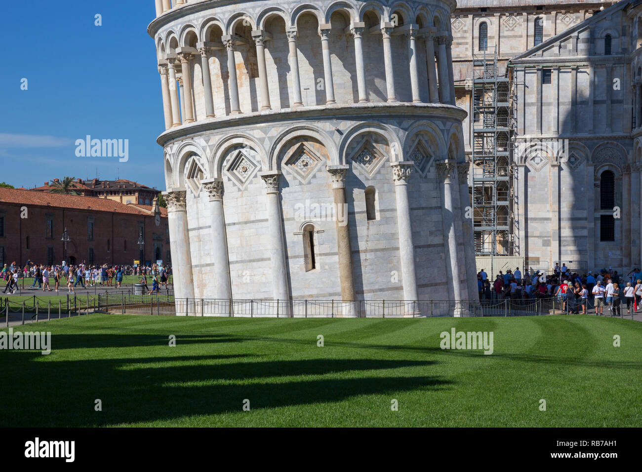 La Tour Penchée de Pise, Toscane, Italie Banque D'Images