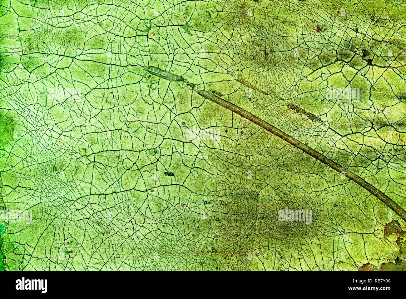 Les craquements de la texture, de l'art abstrait, la texture de surface texture de fond Banque D'Images