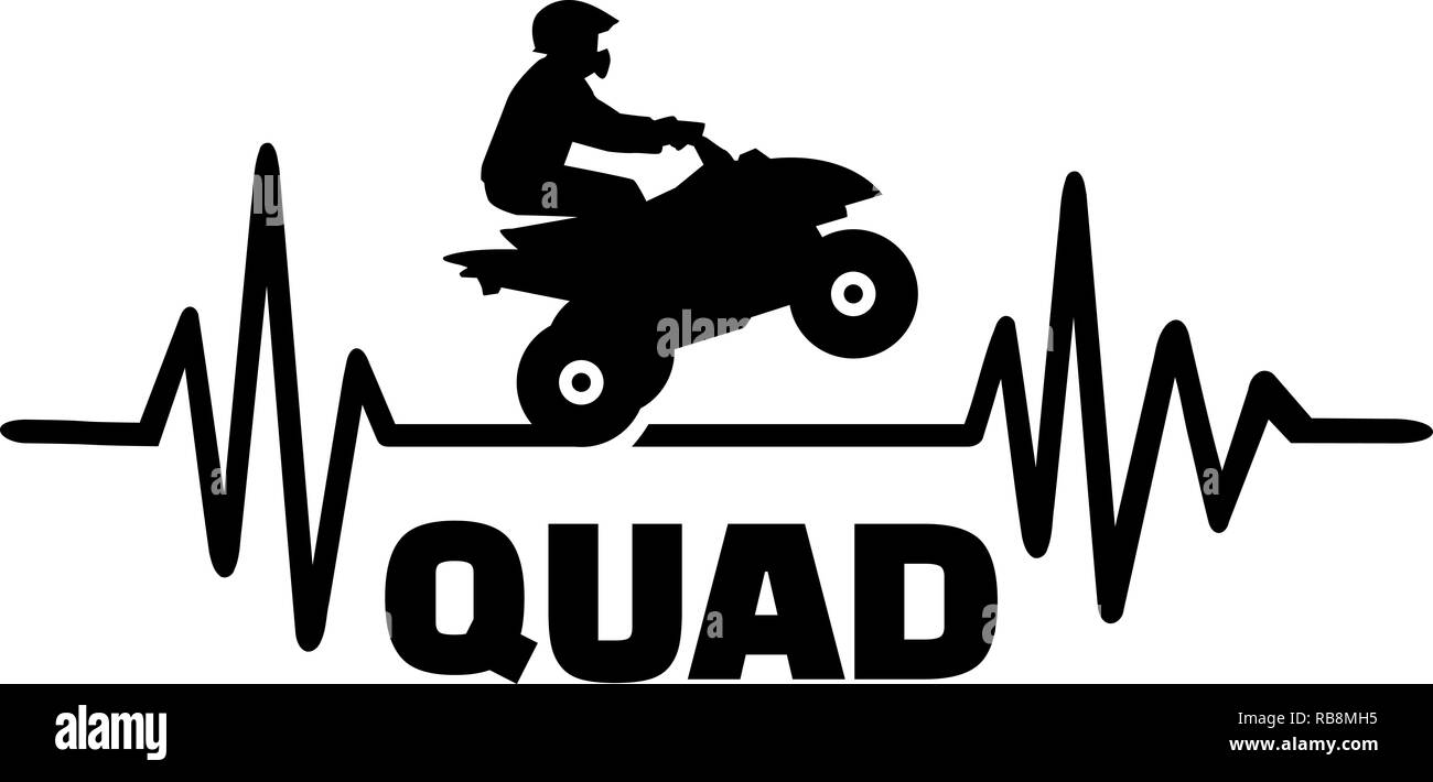 La ligne d'impulsion de signal avec quad stunt driver Banque D'Images La ligne d'impulsion de signal avec quad stunt driver Banque D'Images