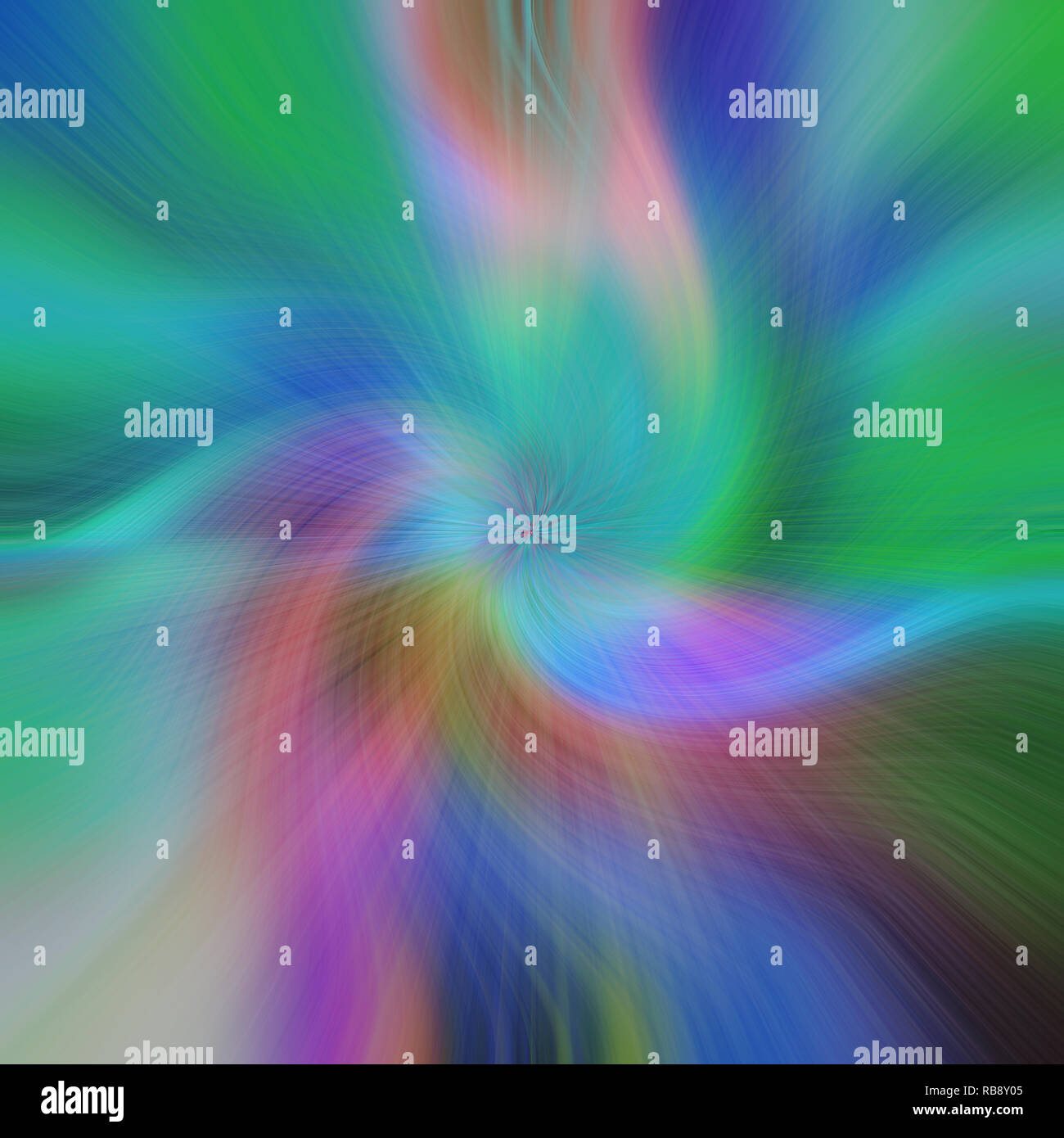 Fond swirl arc-en-ciel Banque D'Images
