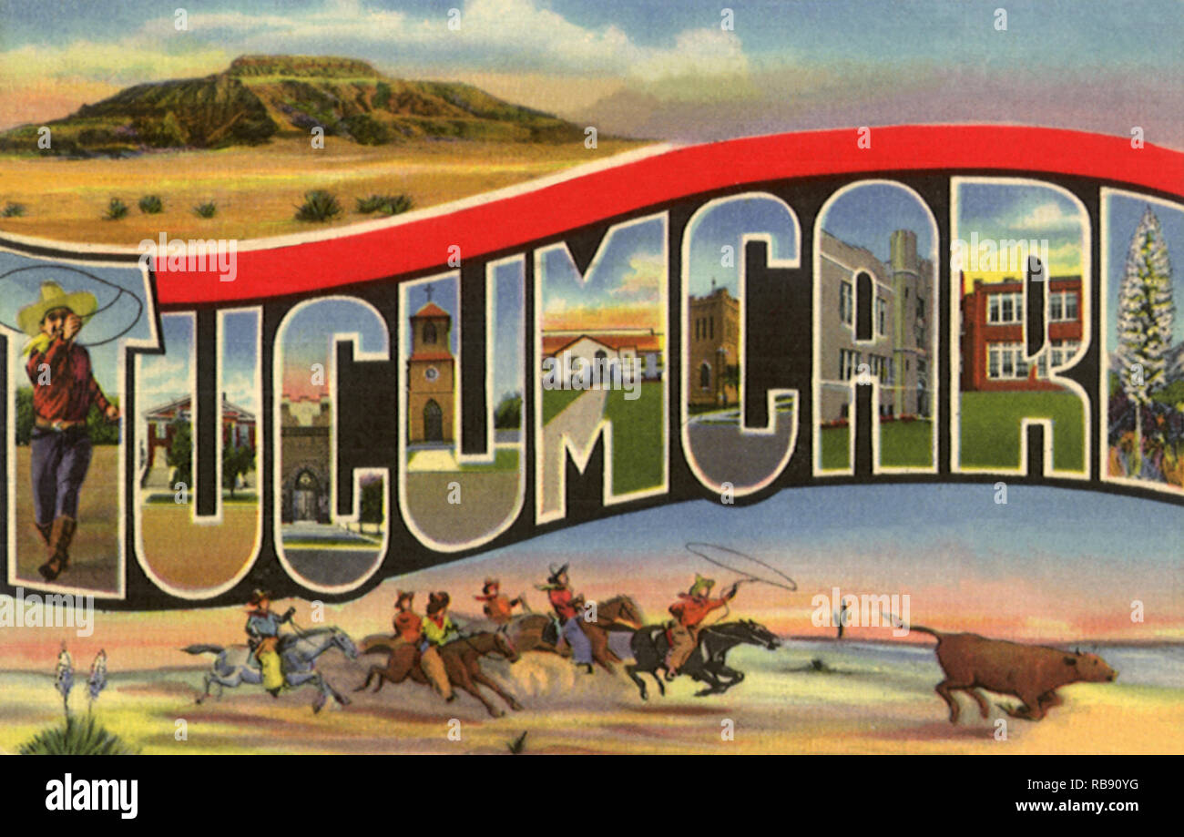 Tucumcari, New Mexico Banque D'Images