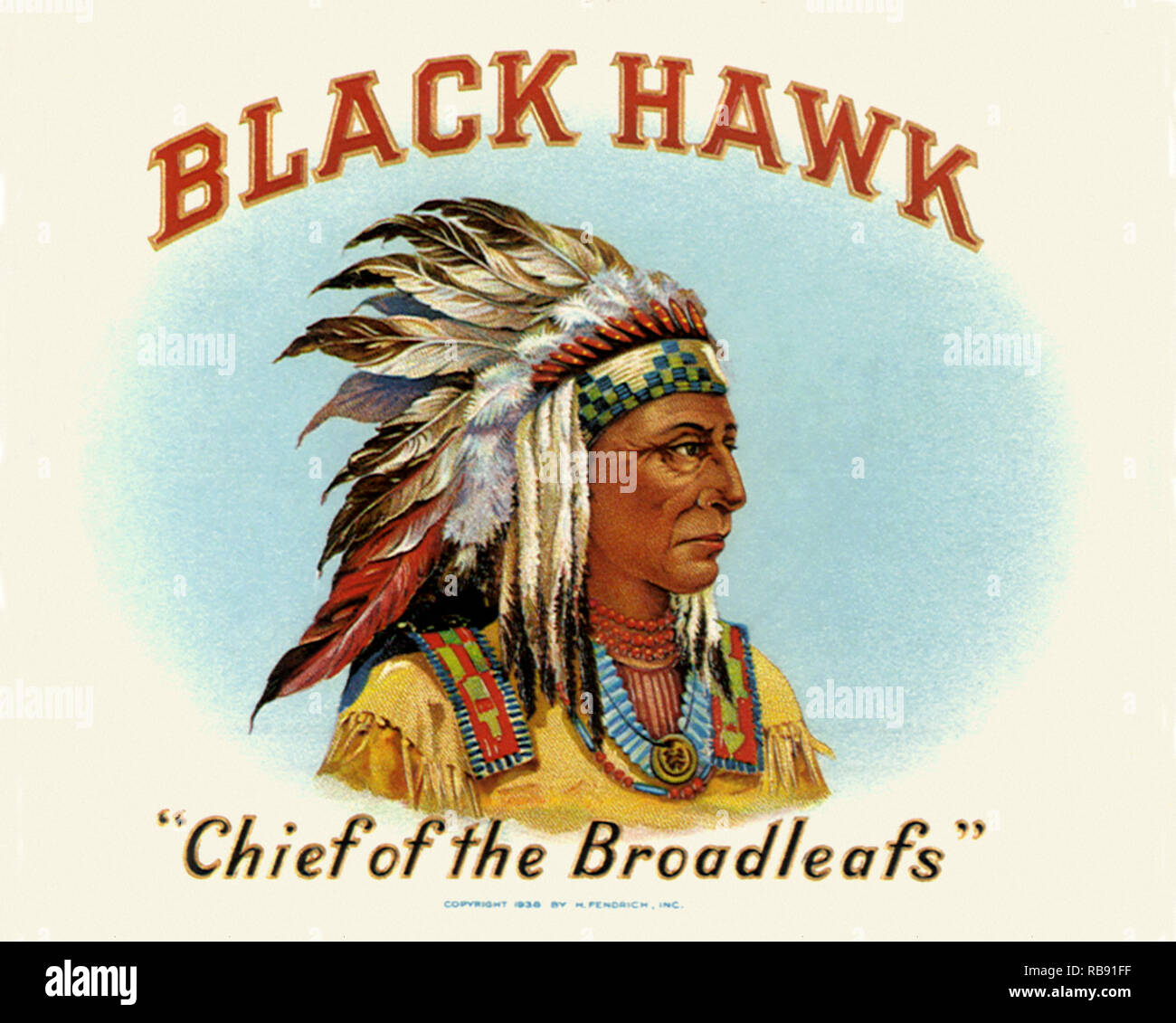 Black hawk indian chief Banque de photographies et d’images à haute