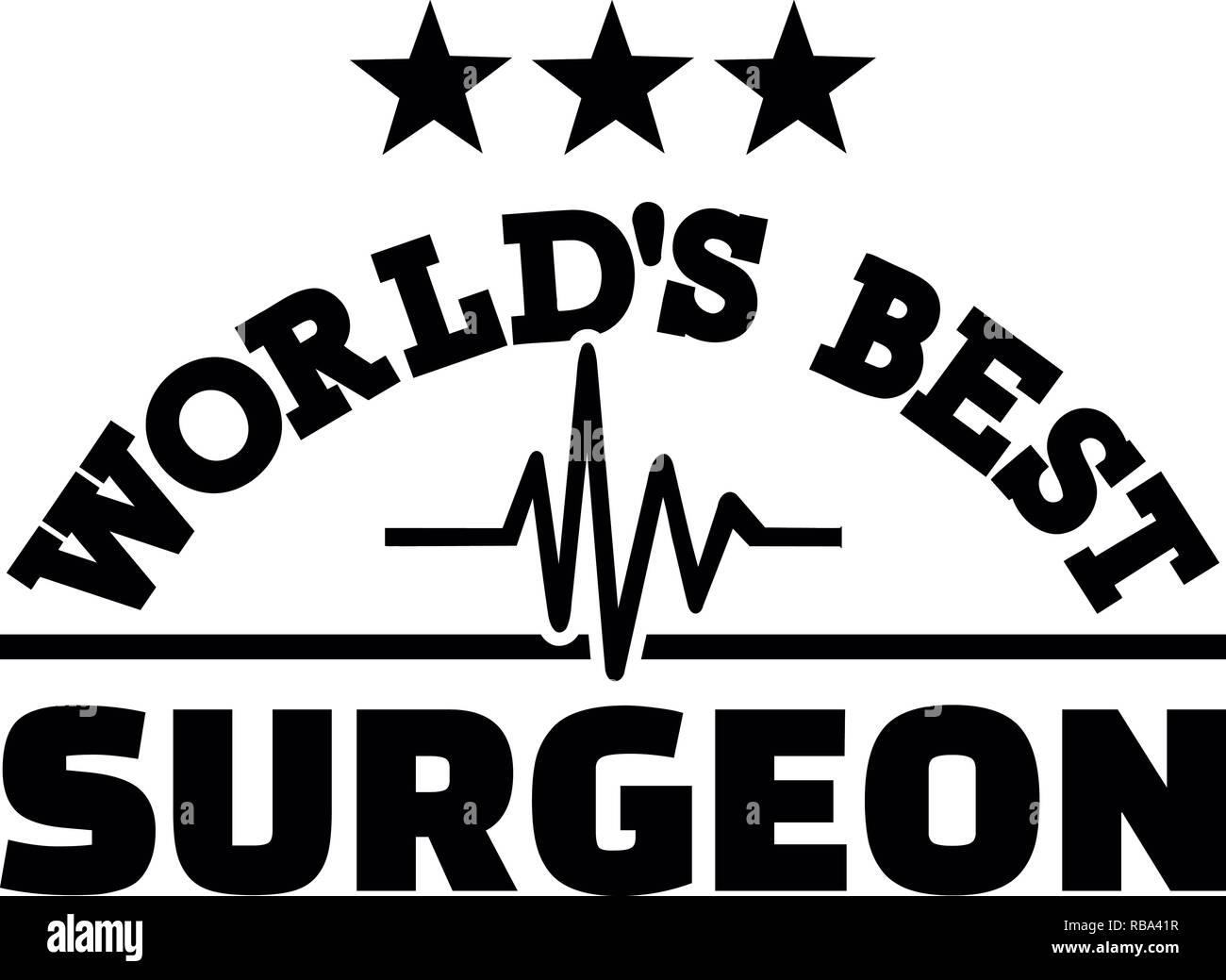 Mondes meilleurs chirurgien mâle Banque D'Images