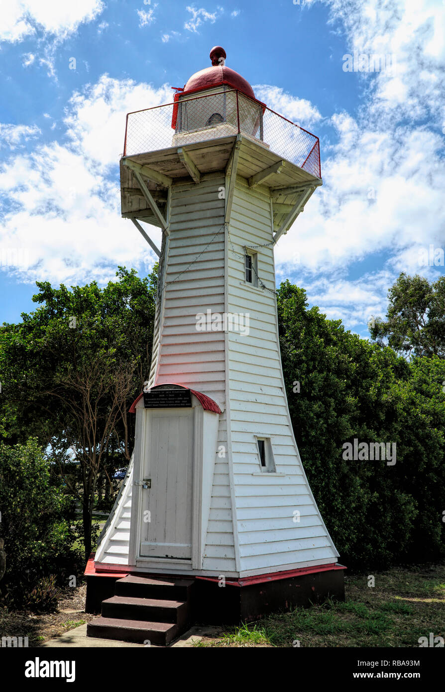 Burnett historique chefs Phare à Bundaberg Banque D'Images