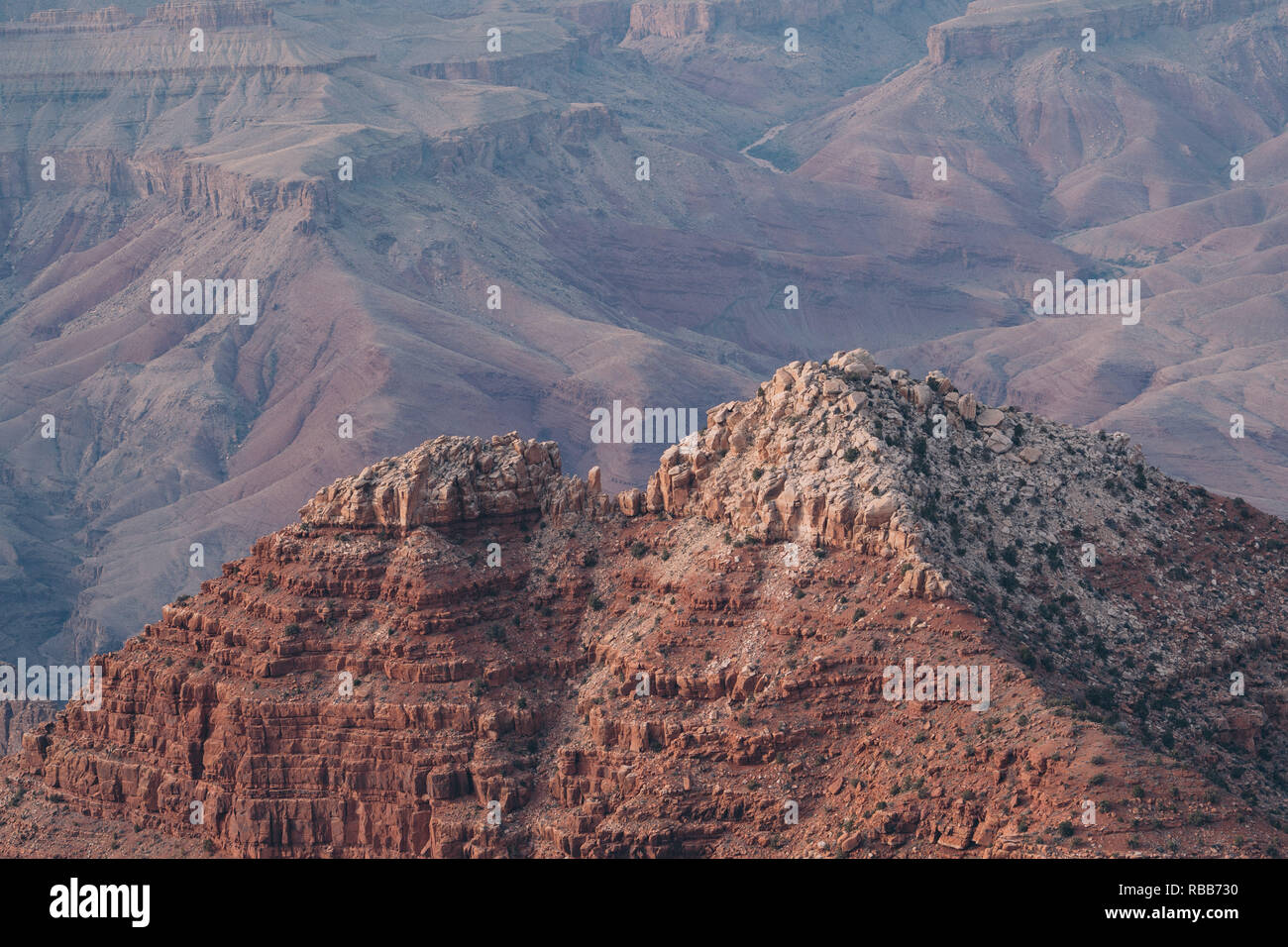 La Formation de la roche du Grand Canyon Parc National Naturel Thors Hammer Banque D'Images