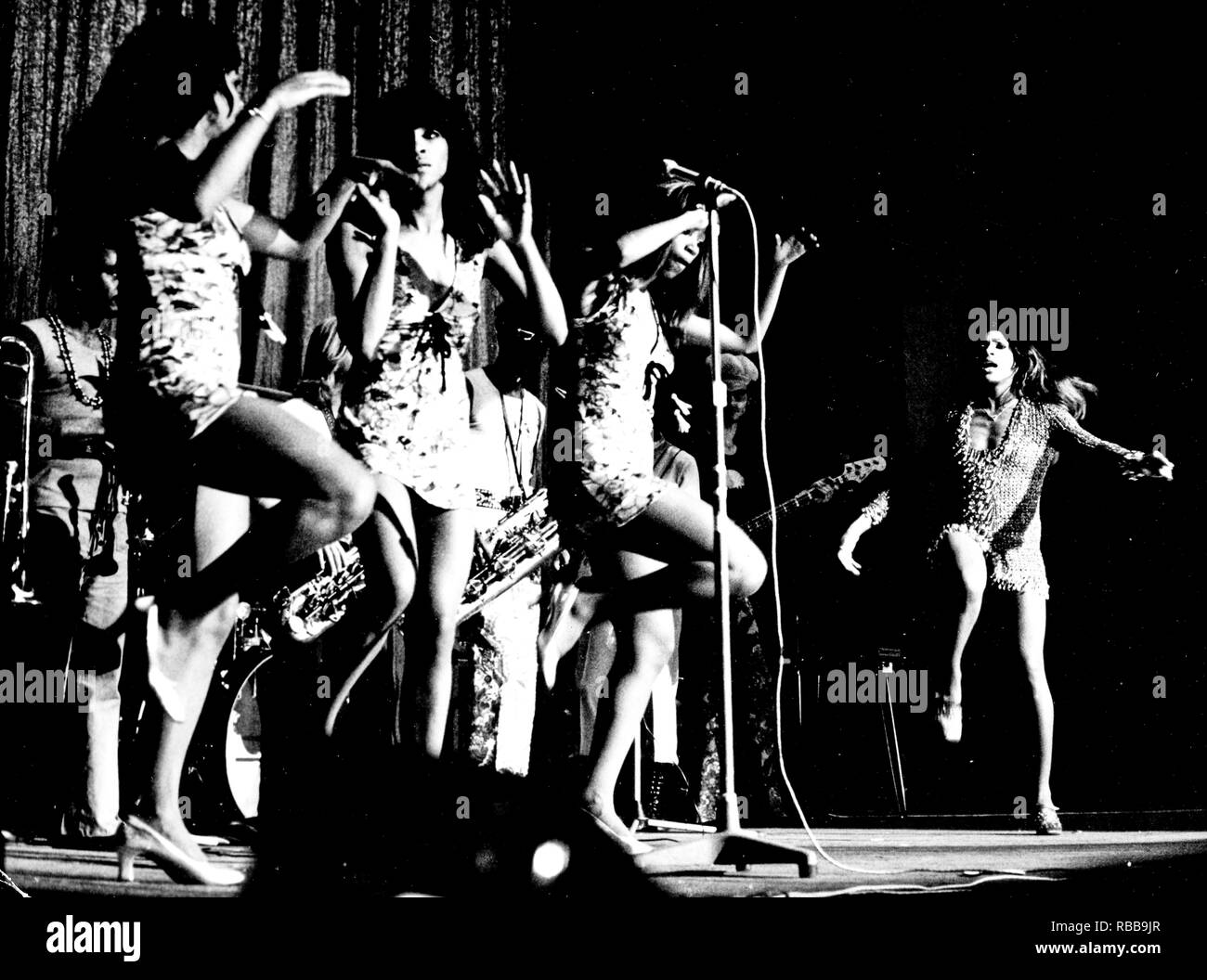 Tina Turner, 1970 Banque D'Images