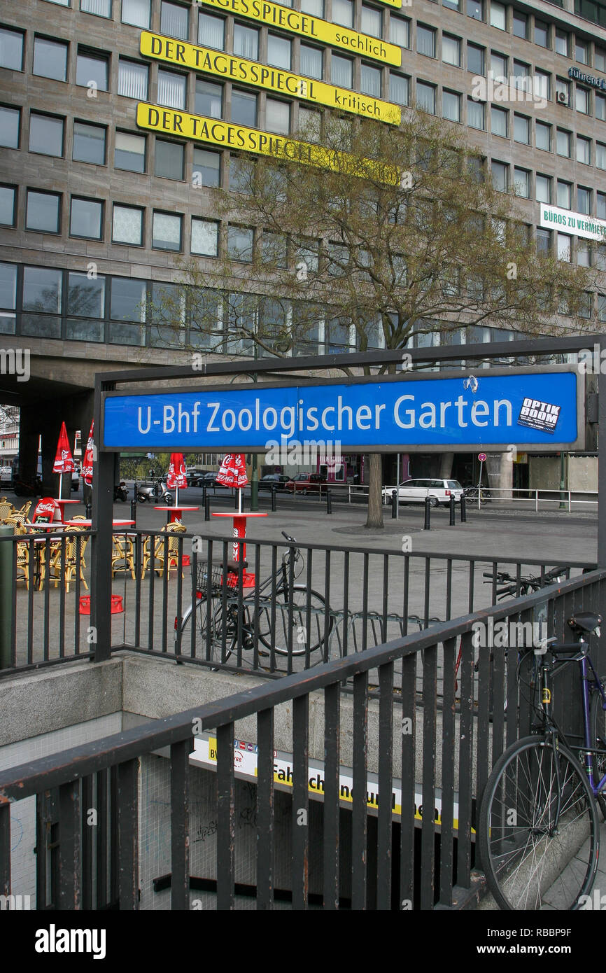 Bahnhof zoologischer garten Banque de photographies et d’images à haute