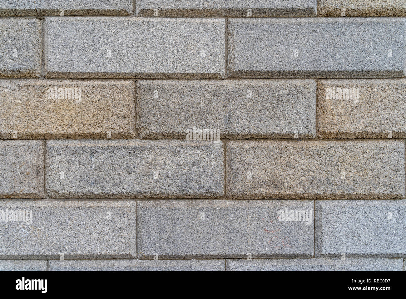 Mur de brique gris moderne - texture de haute qualité / contexte Banque D'Images