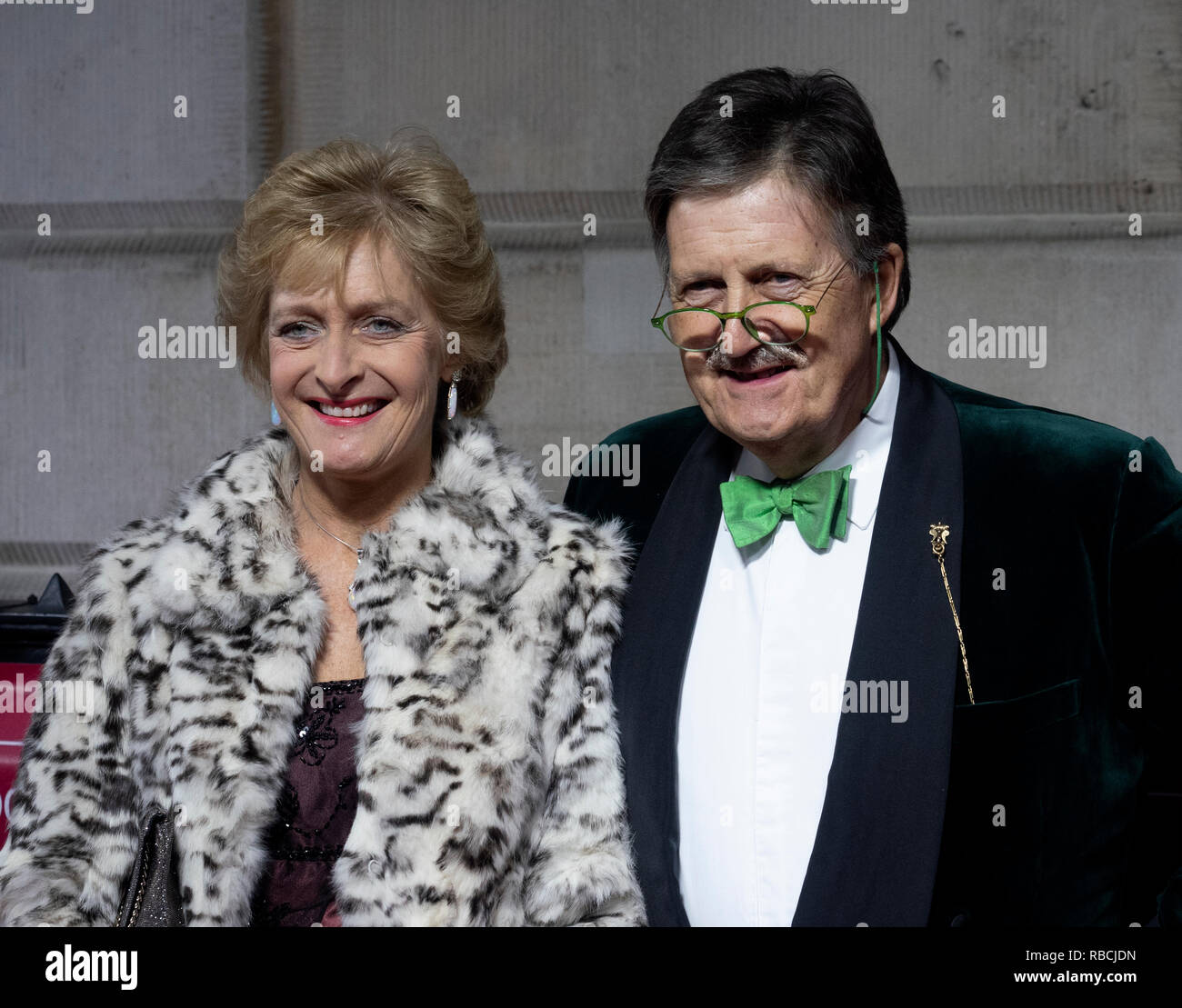 Tim et Helen Wonnacott fréquentant le soleil récompense militaire 2018 Banque D'Images