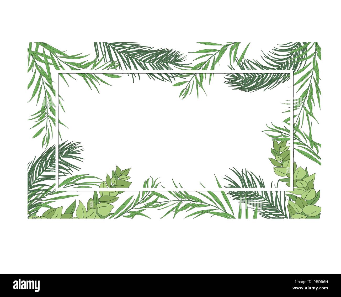 Souccot juive de palm, saule, d'arrière-plan de feuilles de myrte. Feuilles de palmiers de fête, arrière-plan. Vector illustration Illustration de Vecteur