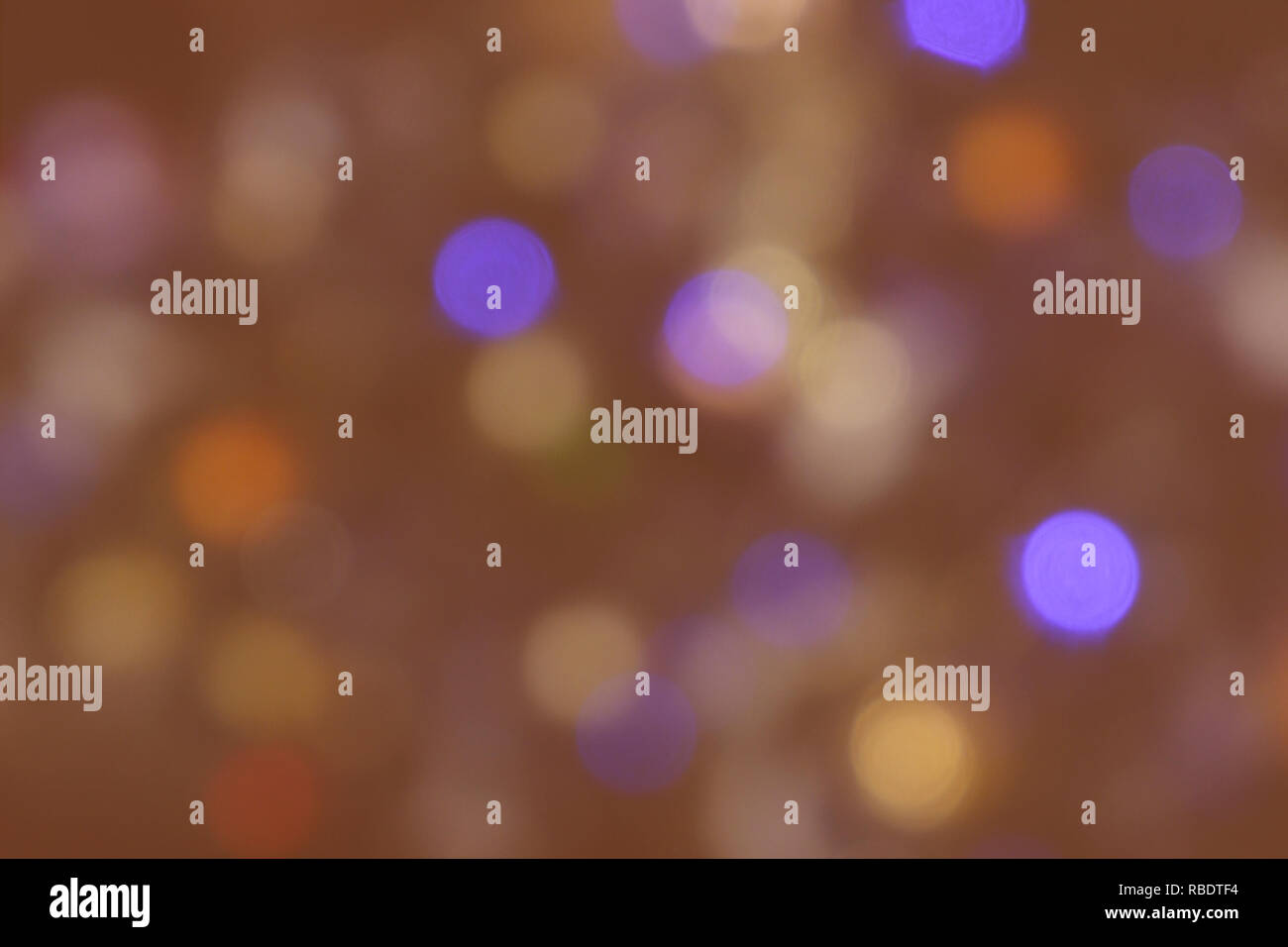 Bokeh abstract orange corail fond clair texture d'image retro Banque D'Images