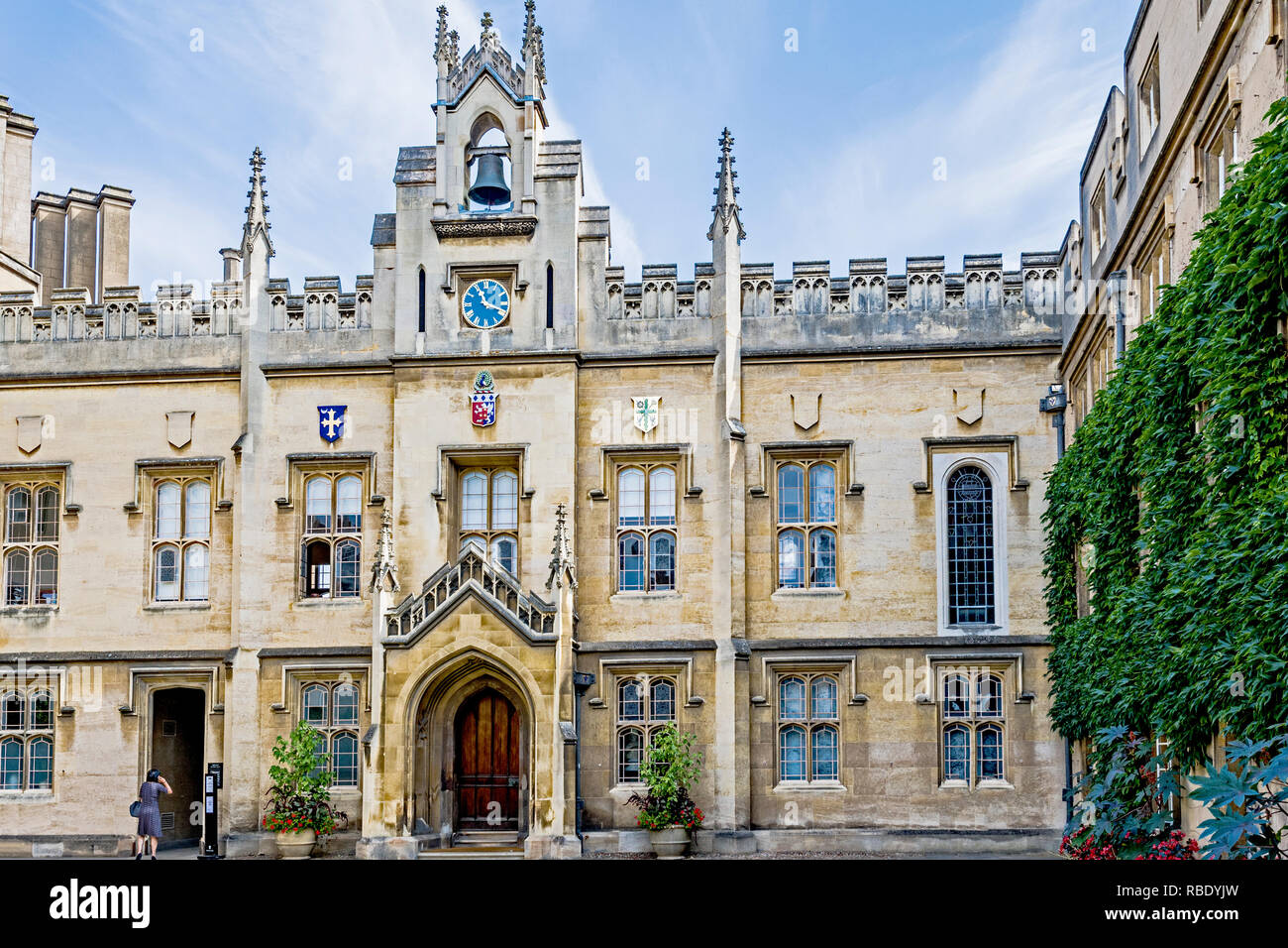 Sidney Sussex College de Cambridge (Grande Bretagne, France) Banque D'Images