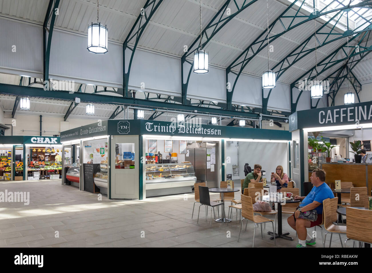 Marché Couvert, Trinity Trinity House Lane, Kingston Upon Hull, East Riding of Yorkshire, Angleterre, Royaume-Uni Banque D'Images