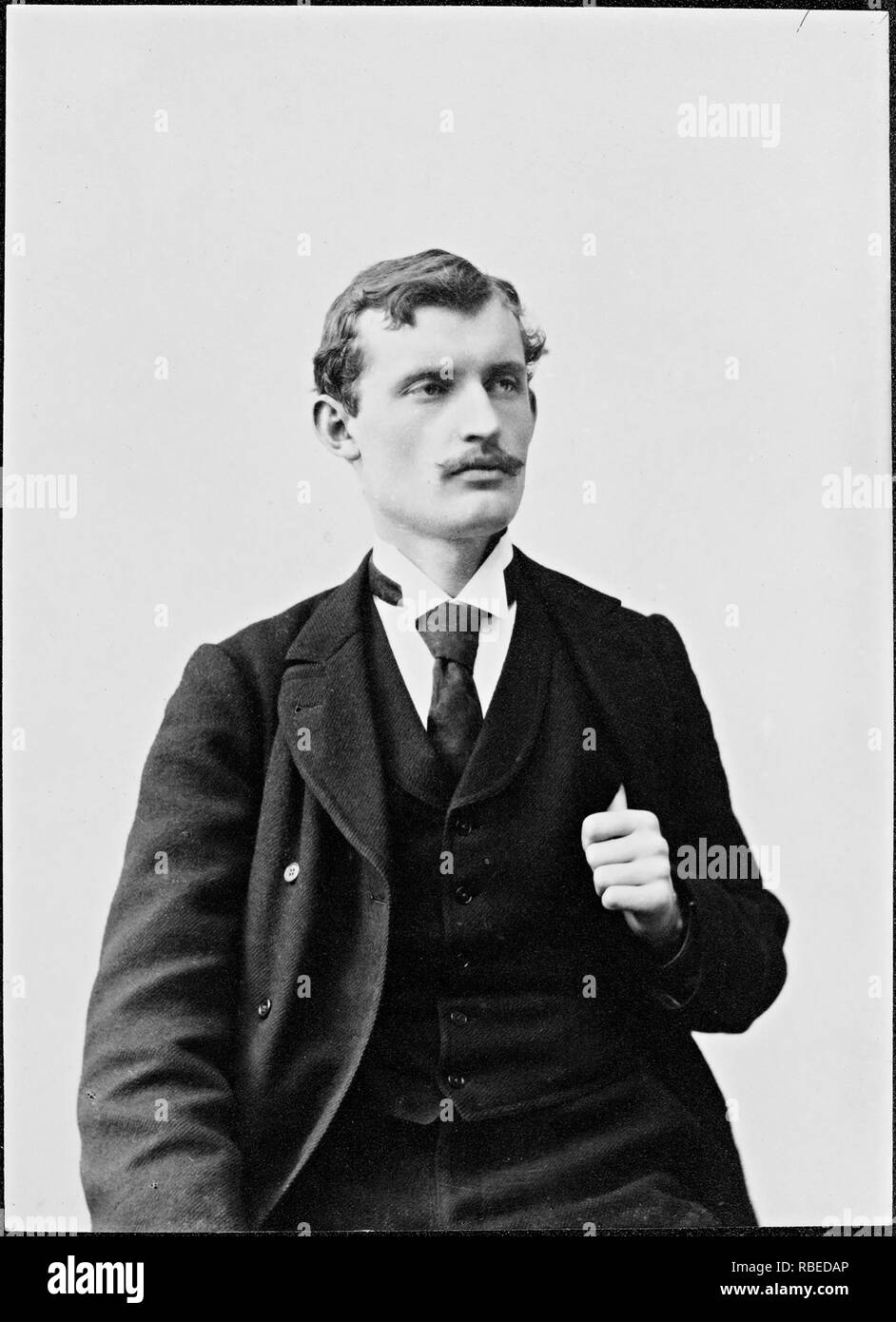 EDVARD MUNCH (1863-1944) peintre norvégien vers 1900 Banque D'Images