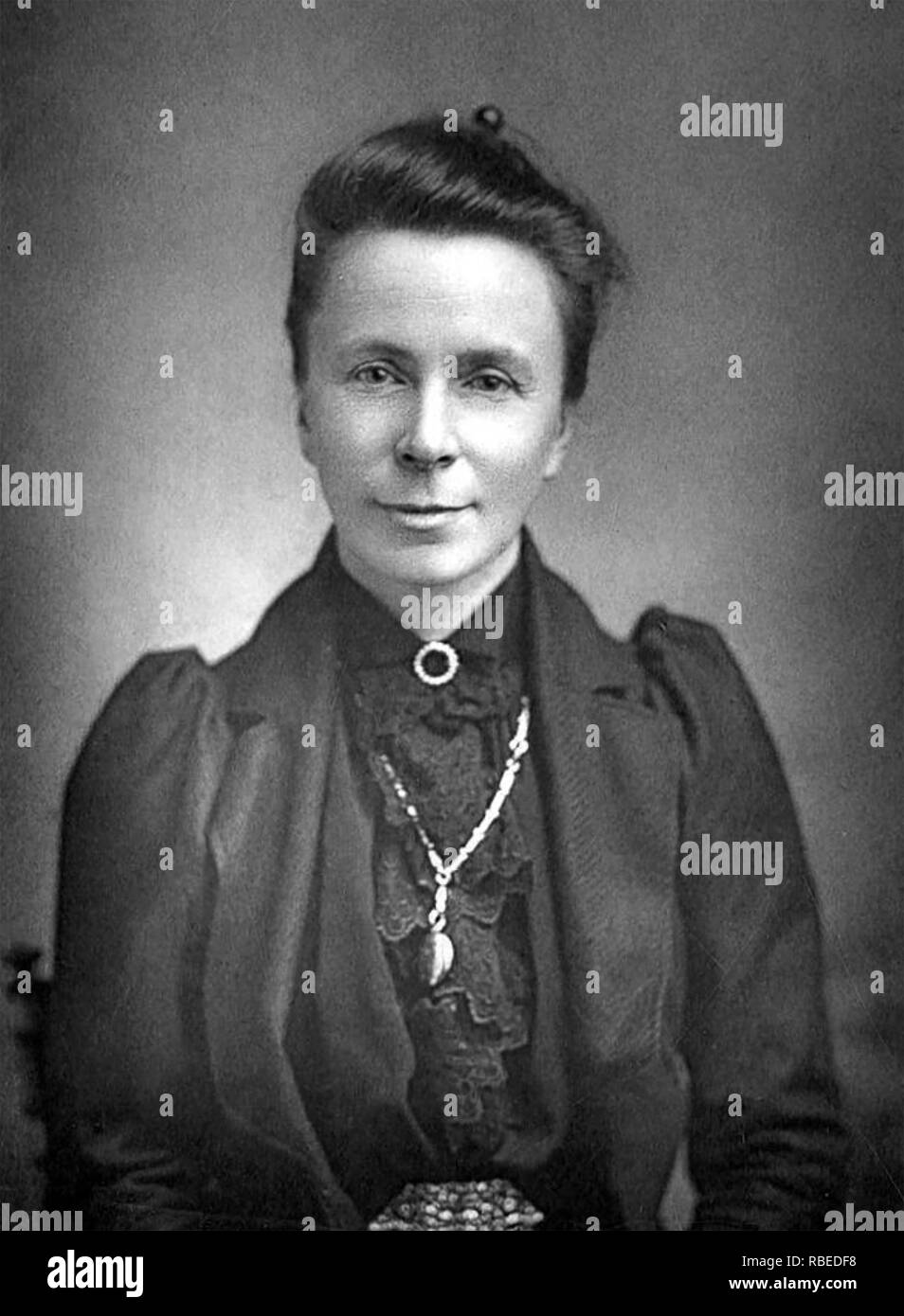 SOPHIE BRYANT (1850-1922) mathématicien et féministes anglo-irlandais Banque D'Images