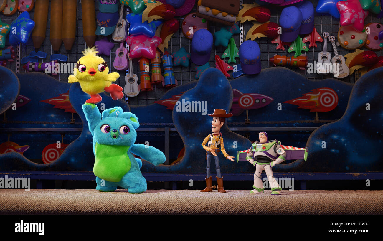 DATE DE SORTIE : Juin 21, 2019 Title : Toy Story 4 Studio : Les Studios  Pixar Réalisateur : Josh Cooley PLOT : Lorsqu'un nouveau jouet appelé Forky  rejoint Woody et sa