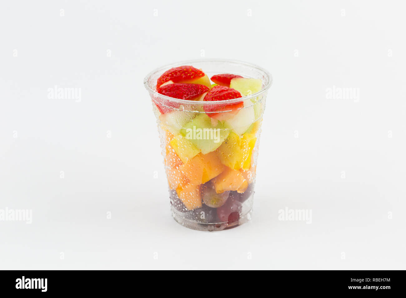 Coupe de fruits Banque D'Images