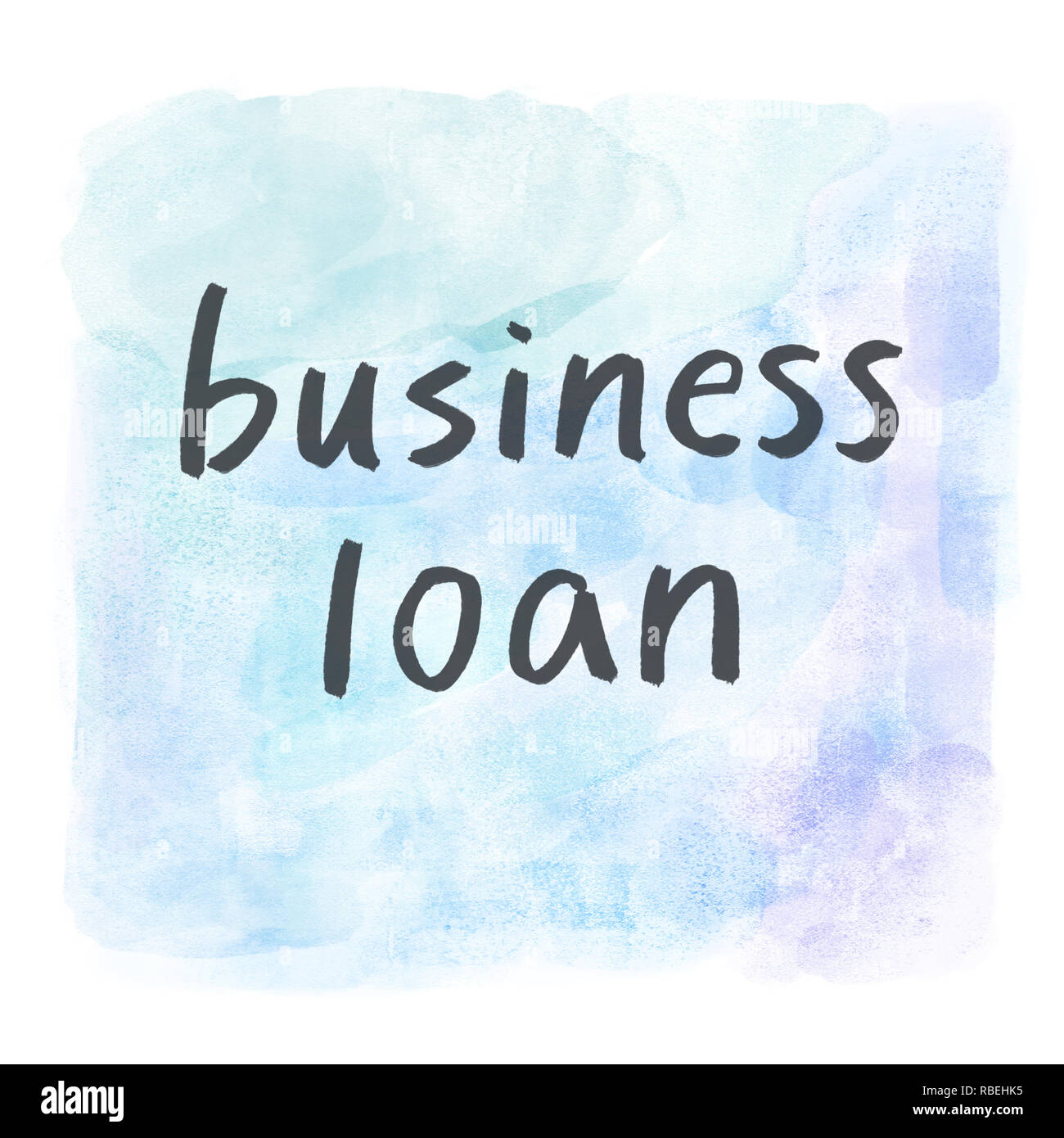 prêt aux entreprises Banque D'Images