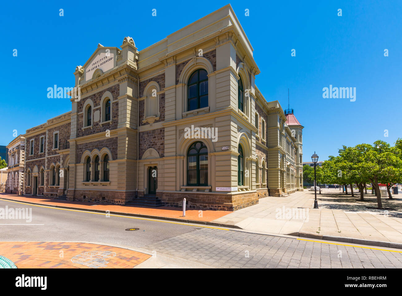 Bâtiment historique Port Adélaïde Banque D'Images