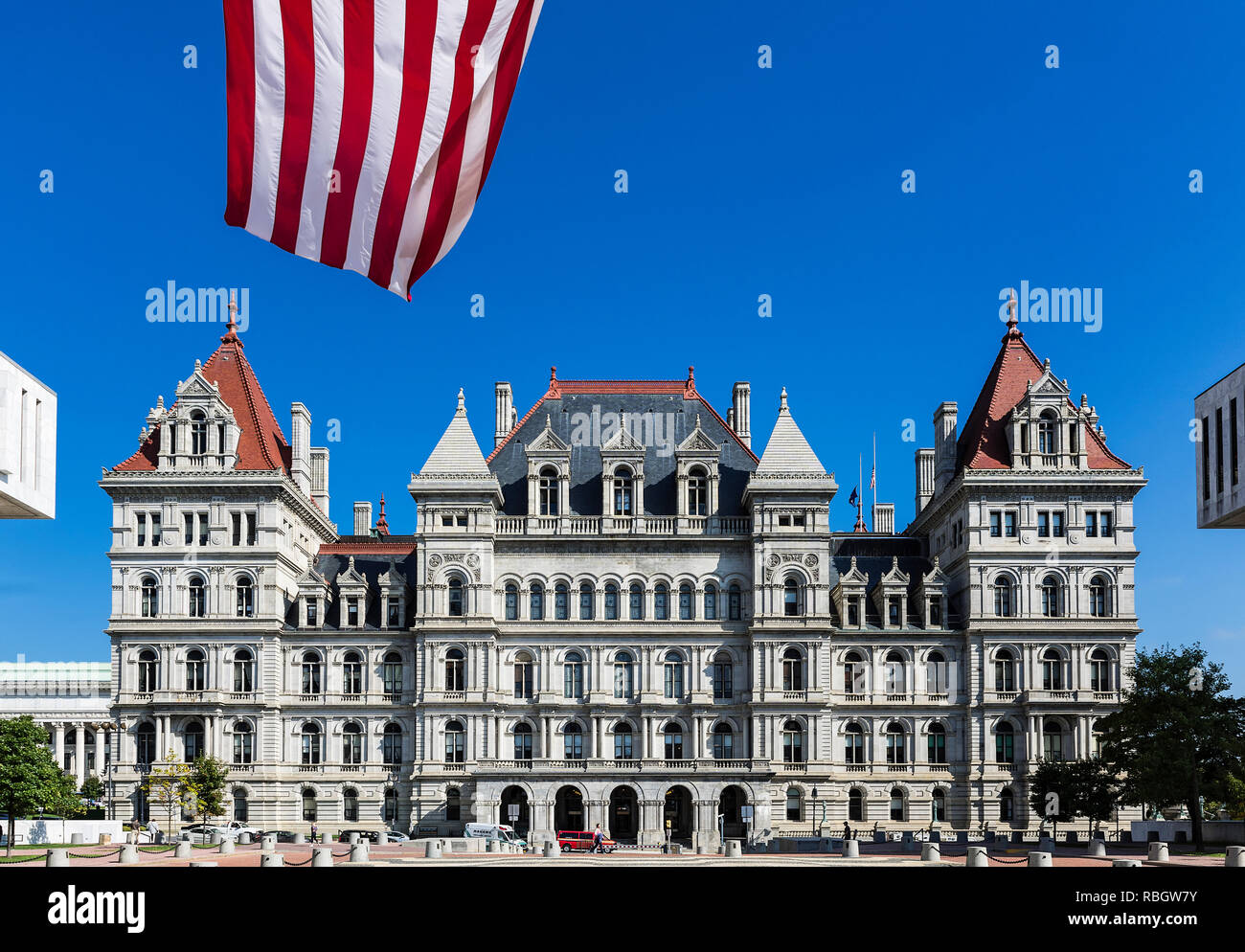 New York State Capitol Building, Albany. New York, USA. Banque D'Images