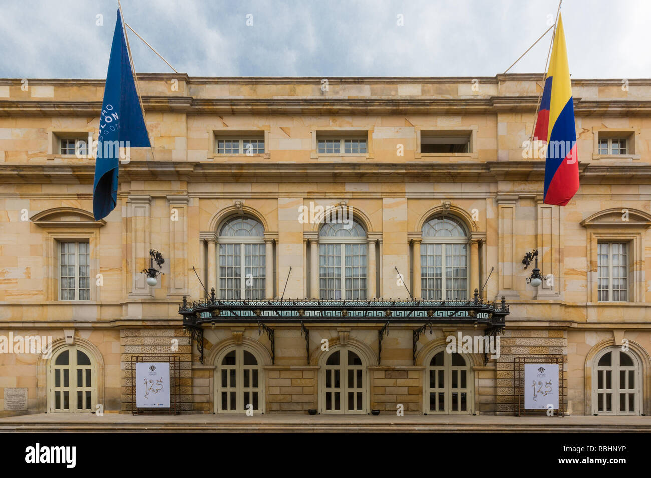 Opera dans la Candelaria Bogota aera capitale de la Colombie en Amérique du Sud Banque D'Images