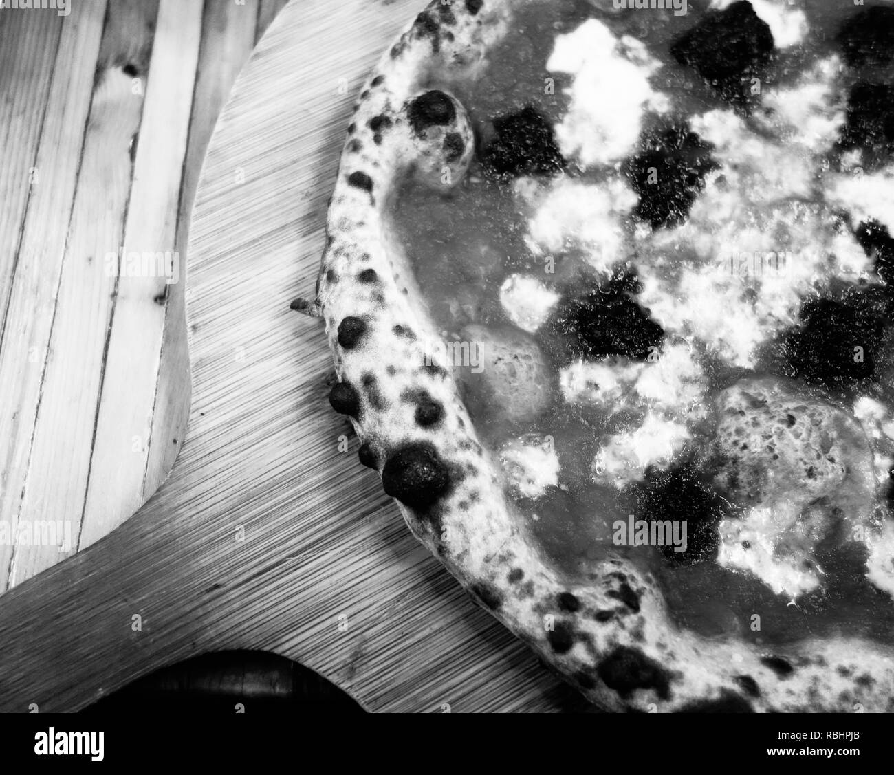 Délicieuse Pizza photographie Banque D'Images