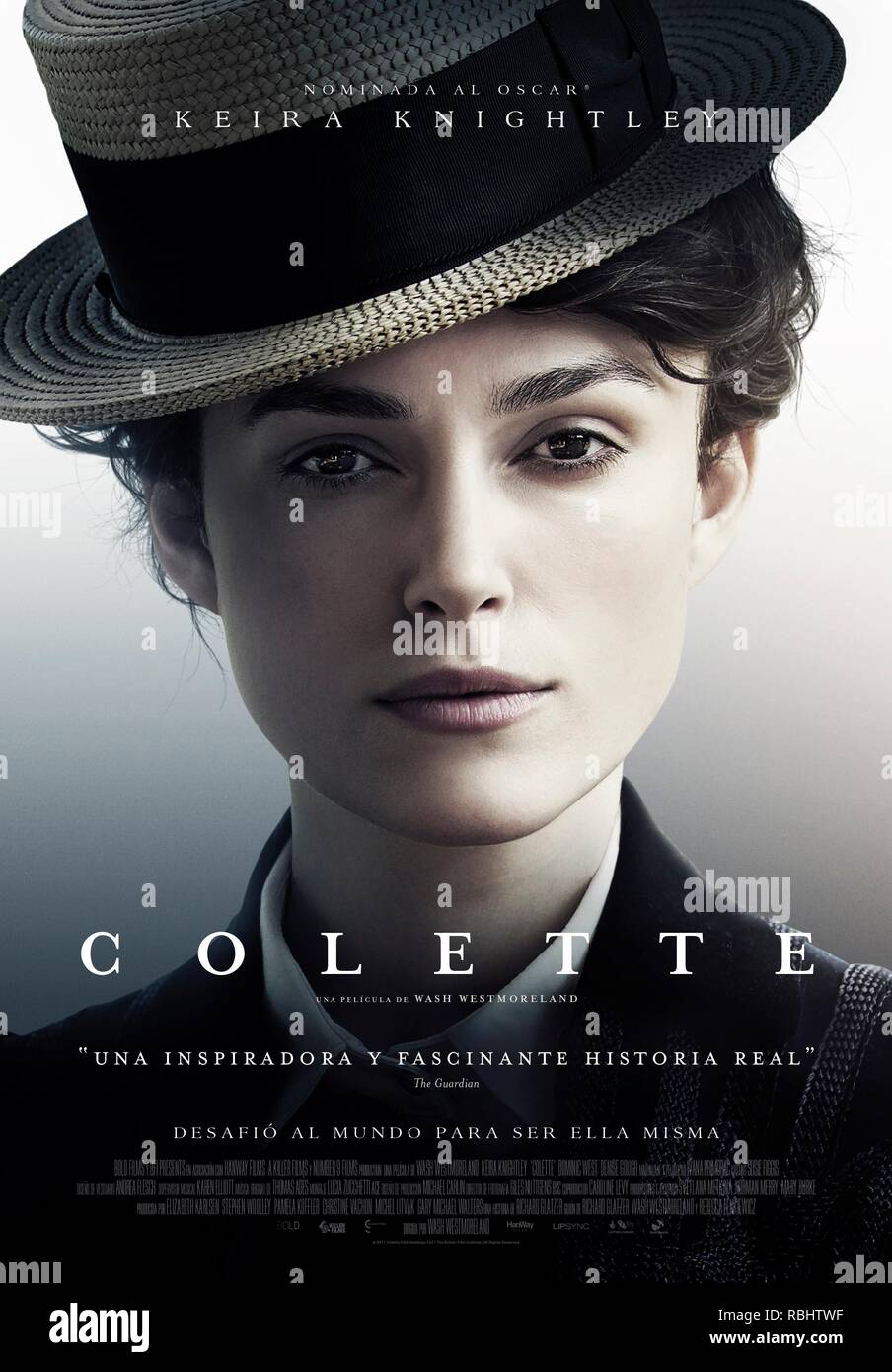 Titre original : COLETTE. Titre en anglais : COLETTE. Année : 2018. Directeur : Laver Westmoreland. Stars : Keira Knightley. Credit : BOLD FILMS / Album Banque D'Images