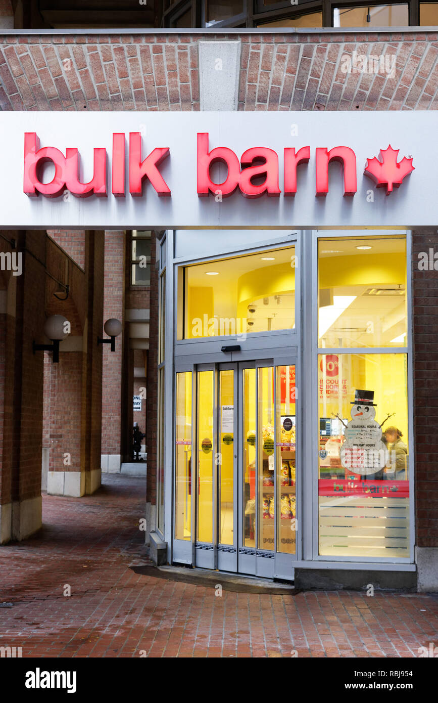 Aliments en vrac Bulk Barn un atelier à Toronto, Canada Banque D'Images