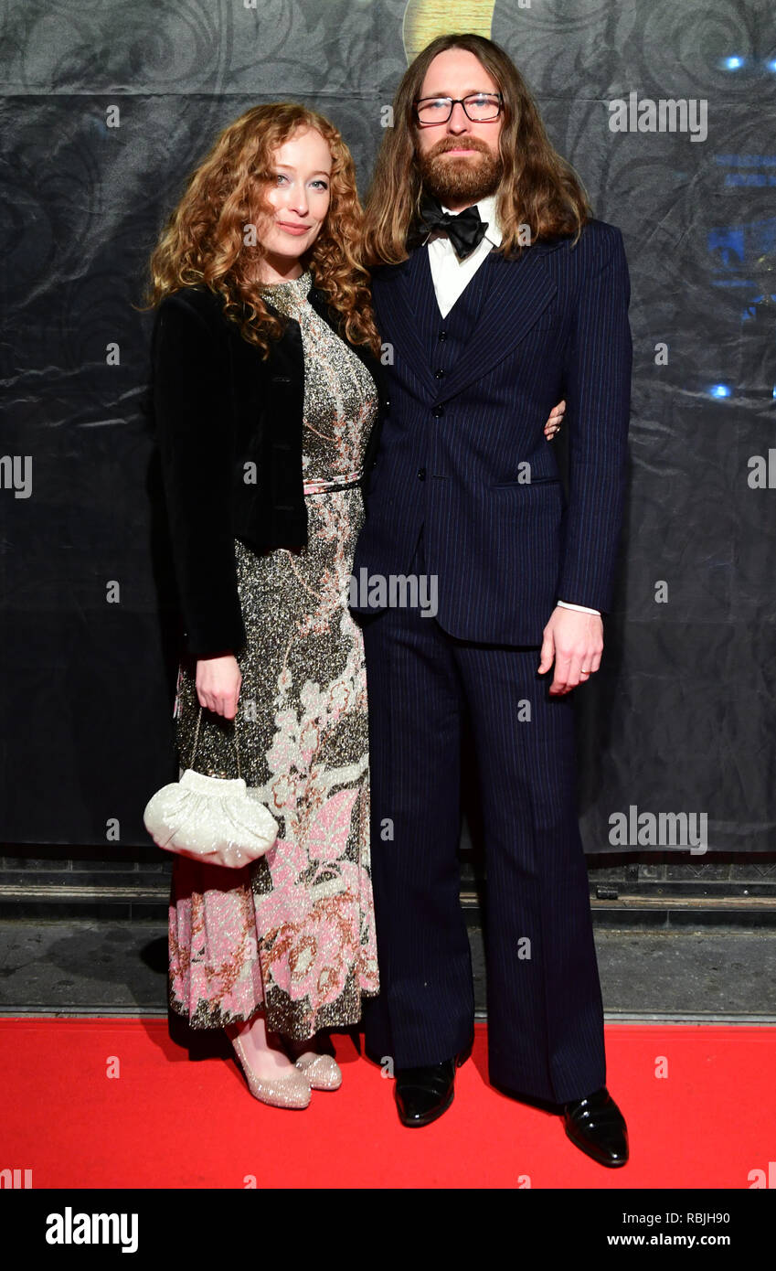 Victoria Yeates et Paul Housden assistant à l'or Movie Awards 2019, tenue à Regent Street Cinema dans Marylebone, Londres. Banque D'Images