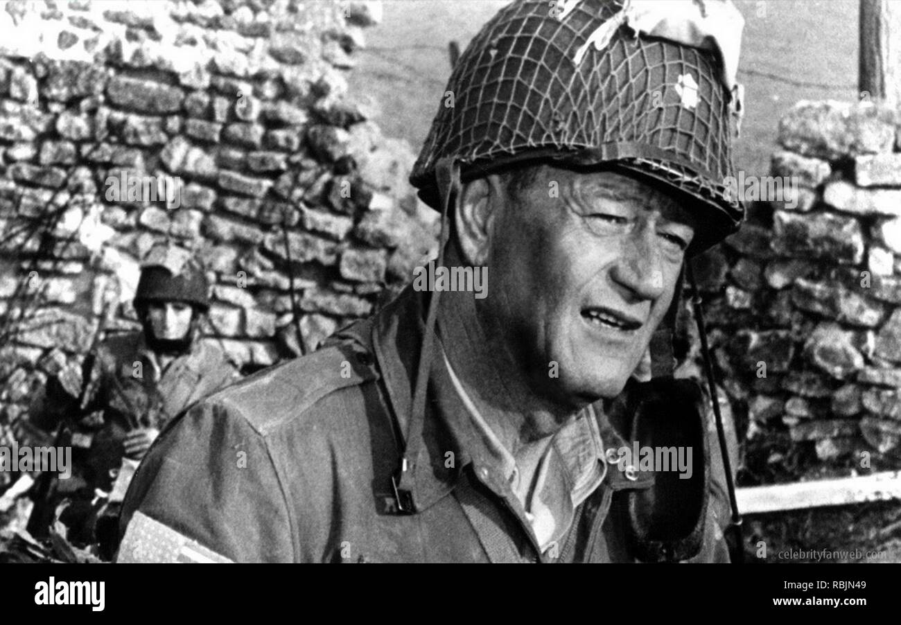 Le Jour le plus long, qui a été faite en noir et blanc, dispose d'un grand ensemble cast dont John Wayne, Kenneth More, Richard Todd, Robert Mitchum, Richard Burton, Steve Forrest, Sean Connery, Henry Fonda, boutons rouges, Peter Lawford, Eddie Albert, Jeffrey Hunter, Stuart Whitman, Tom Tryon, Rod Steiger, Leo Genn, Gert Fröbe, Irina Demick, Bourvil, Curt Jürgens, George Segal, Robert Wagner, Paul Anka, et Arletty. Plusieurs de ces acteurs ont joué des rôles qui étaient essentiellement des apparitions. En outre, plusieurs acteurs, y compris Fonda, Genn, Plus, Steiger, et Todd-avait vu comme action servicem Banque D'Images