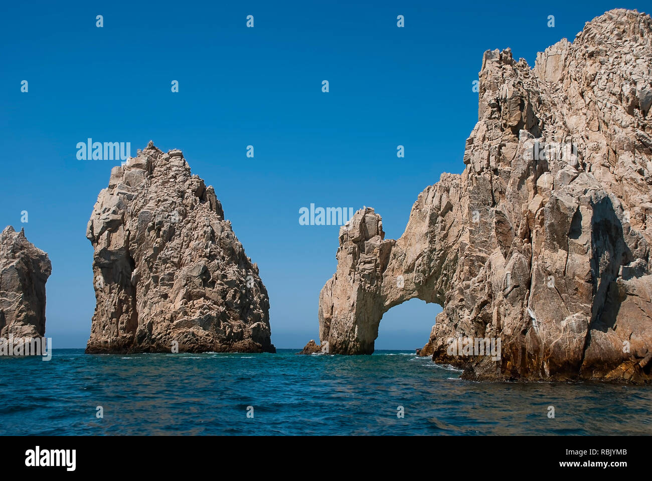 L'Arche de Cabo San Lucas, à la pointe de la péninsule de Baja California au Mexique. Banque D'Images