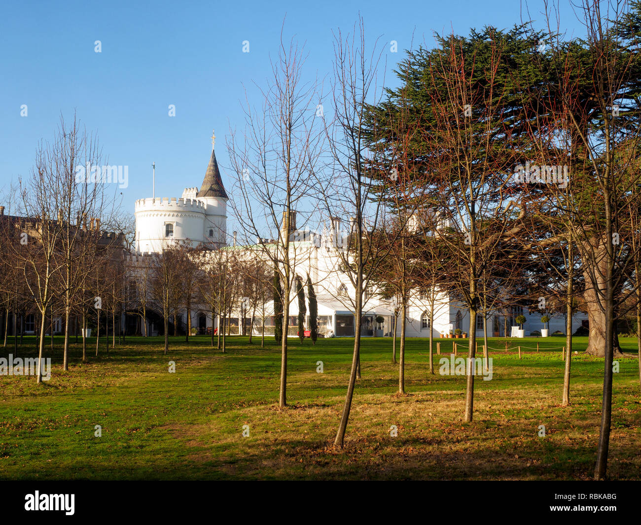 Strawberry Hill House à Twickenham - Londres, Angleterre Banque D'Images