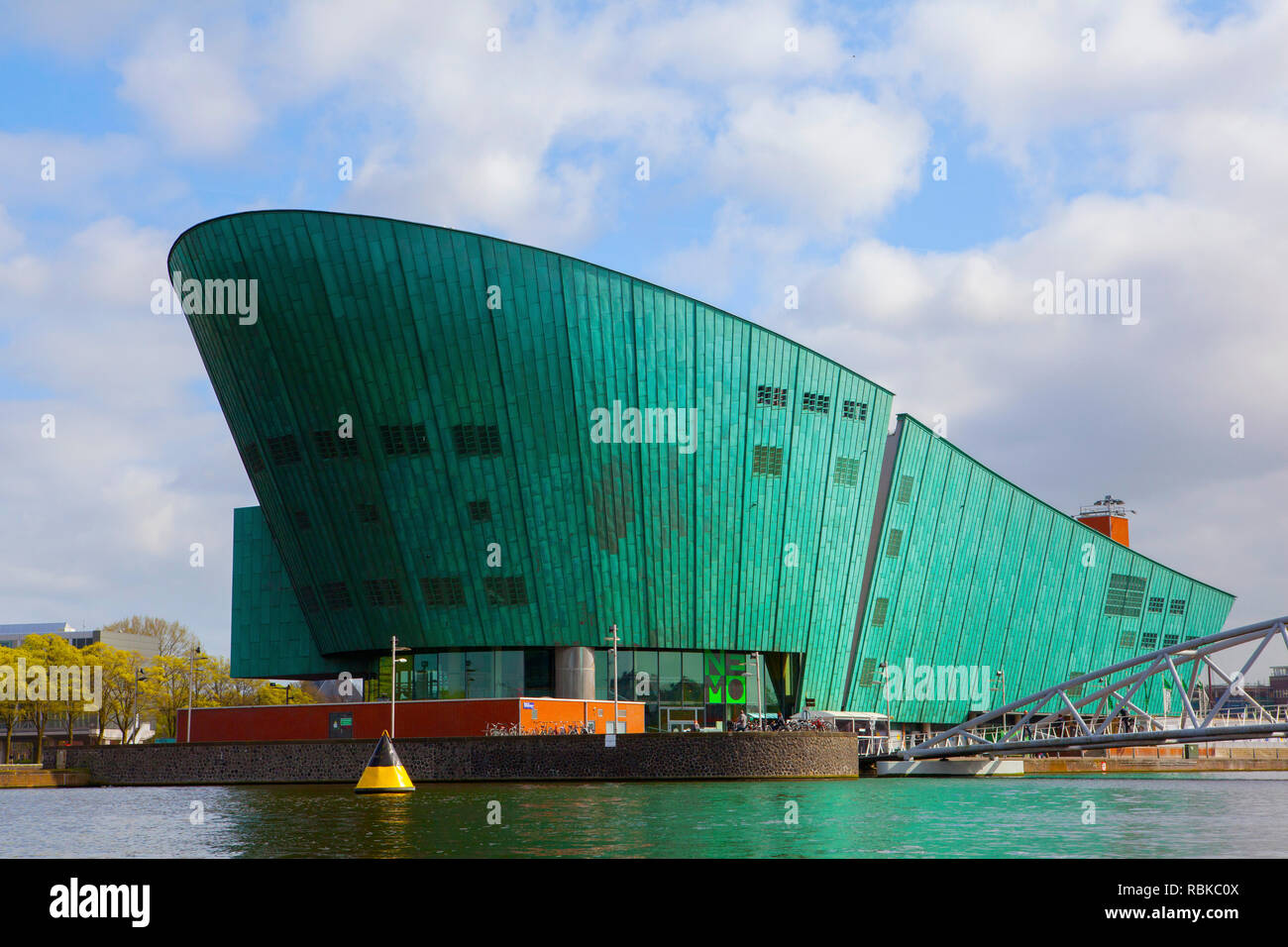 Musée scientifique Nemo, Amsterdam, Pays-Bas. Banque D'Images