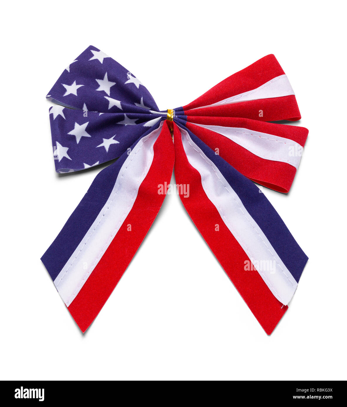 United States Ribbon isolé sur fond blanc. Banque D'Images