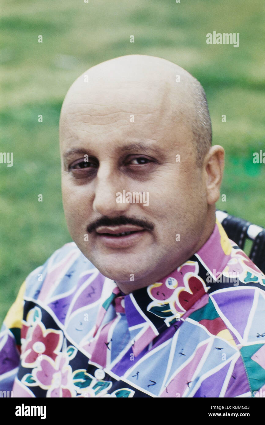 Portrait d'Anupam Kher, Inde, Asie Banque D'Images