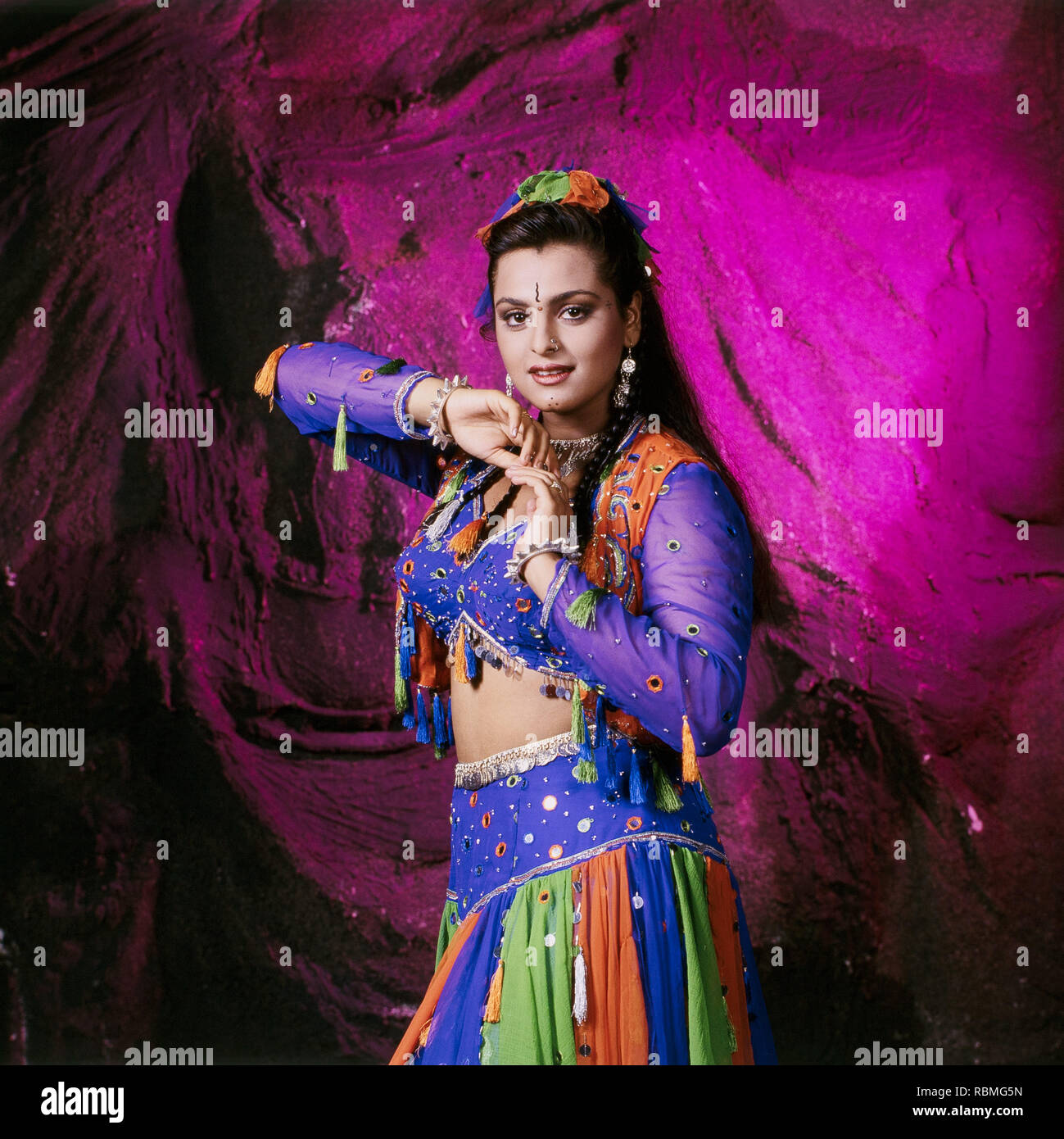 Shilpa Shirodkar, actrice indienne, modèle, Inde, Asie Banque D'Images