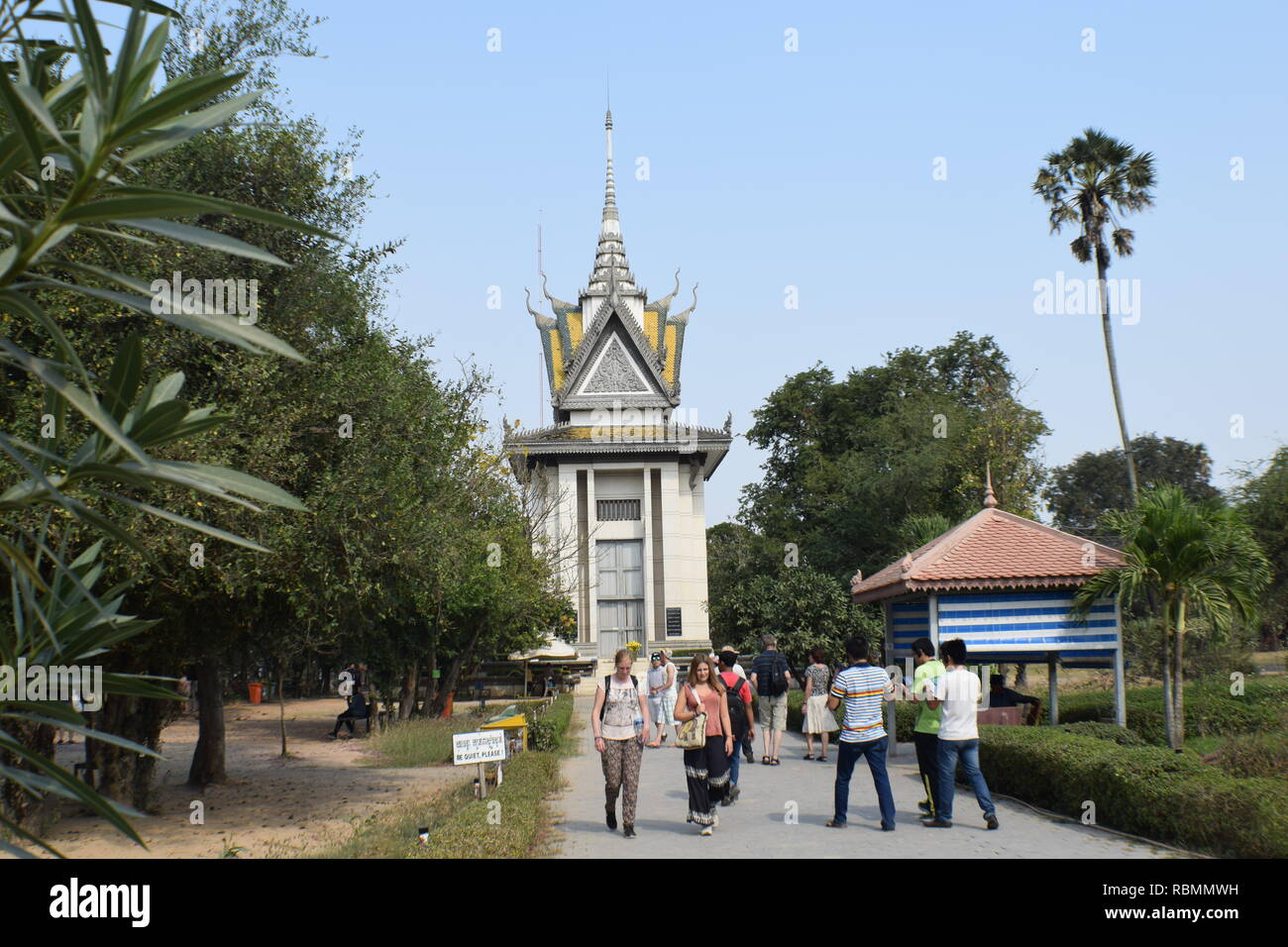 Choeung Ek Banque D'Images