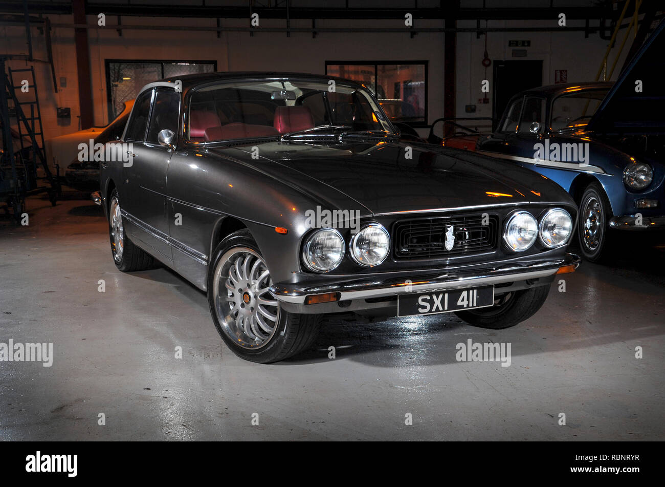 Bristol 411 Voiture de sport de luxe britannique Banque D'Images